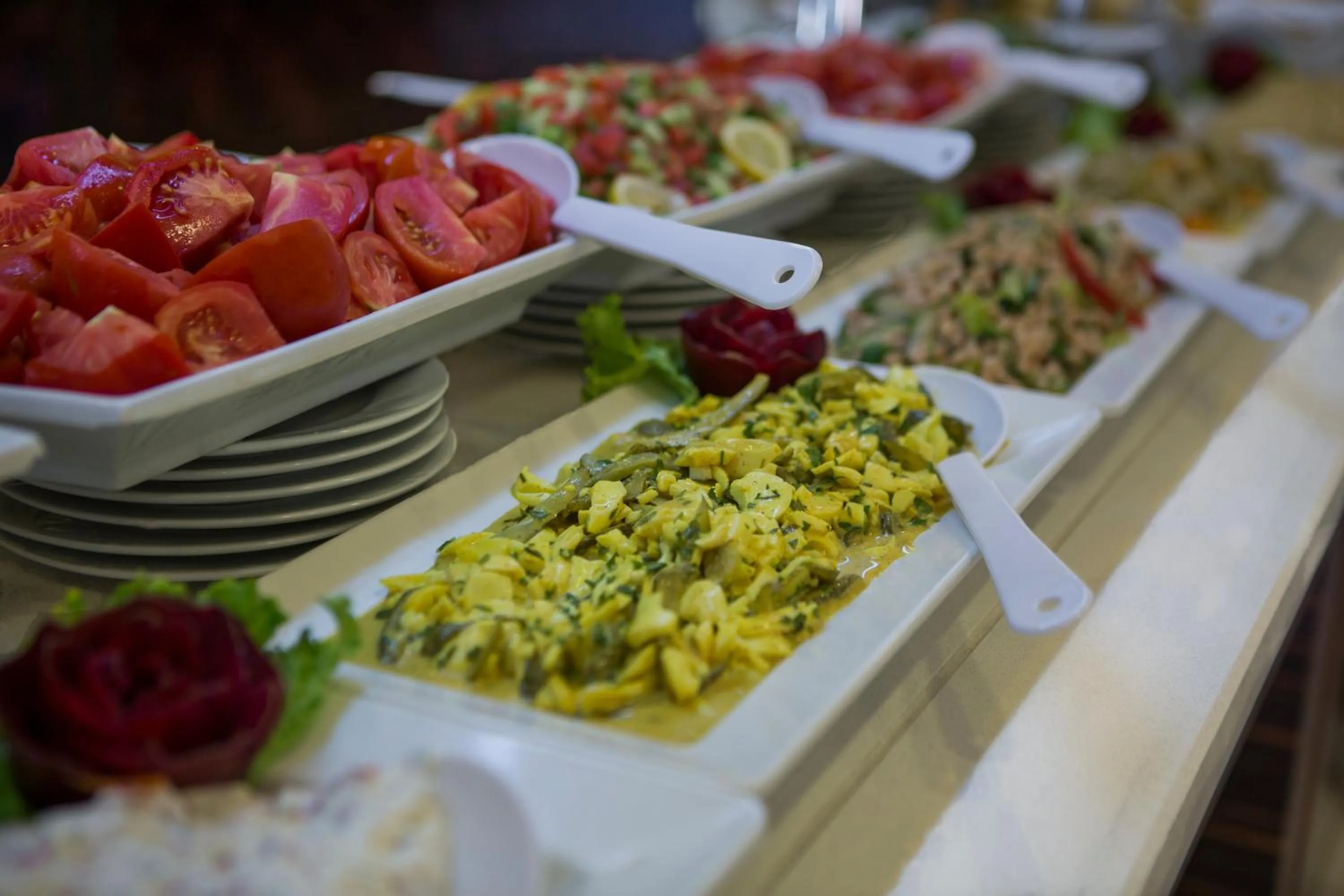 Breakfast in Le Bleu Hotel & Resort Kusadasi