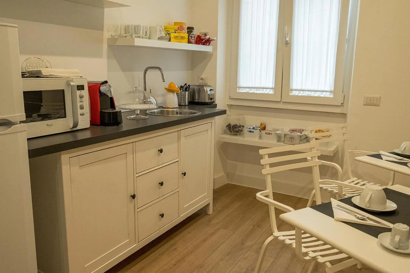 Food and drinks in Suite Pinturicchio