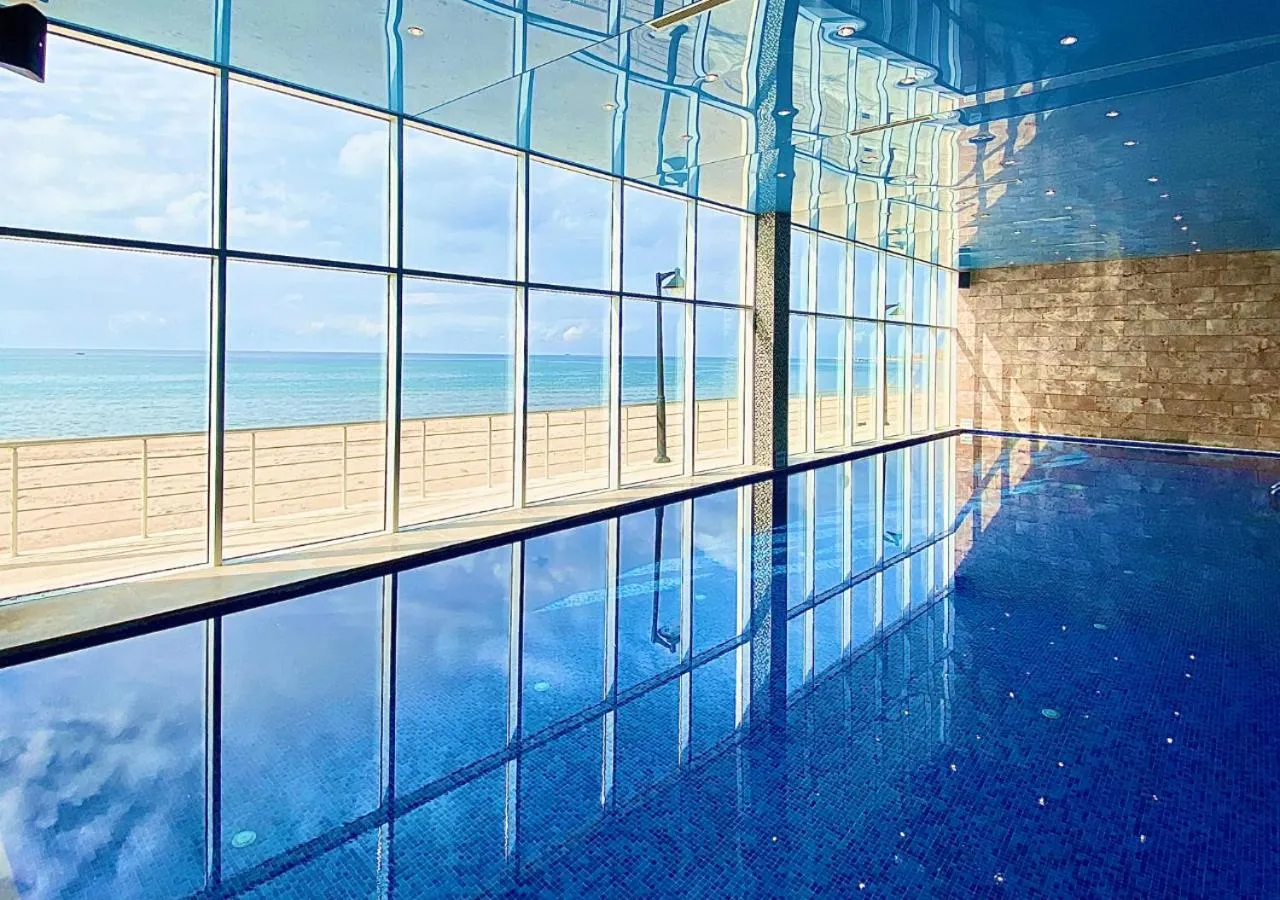 Swimming pool in Lancaster Eden Bay