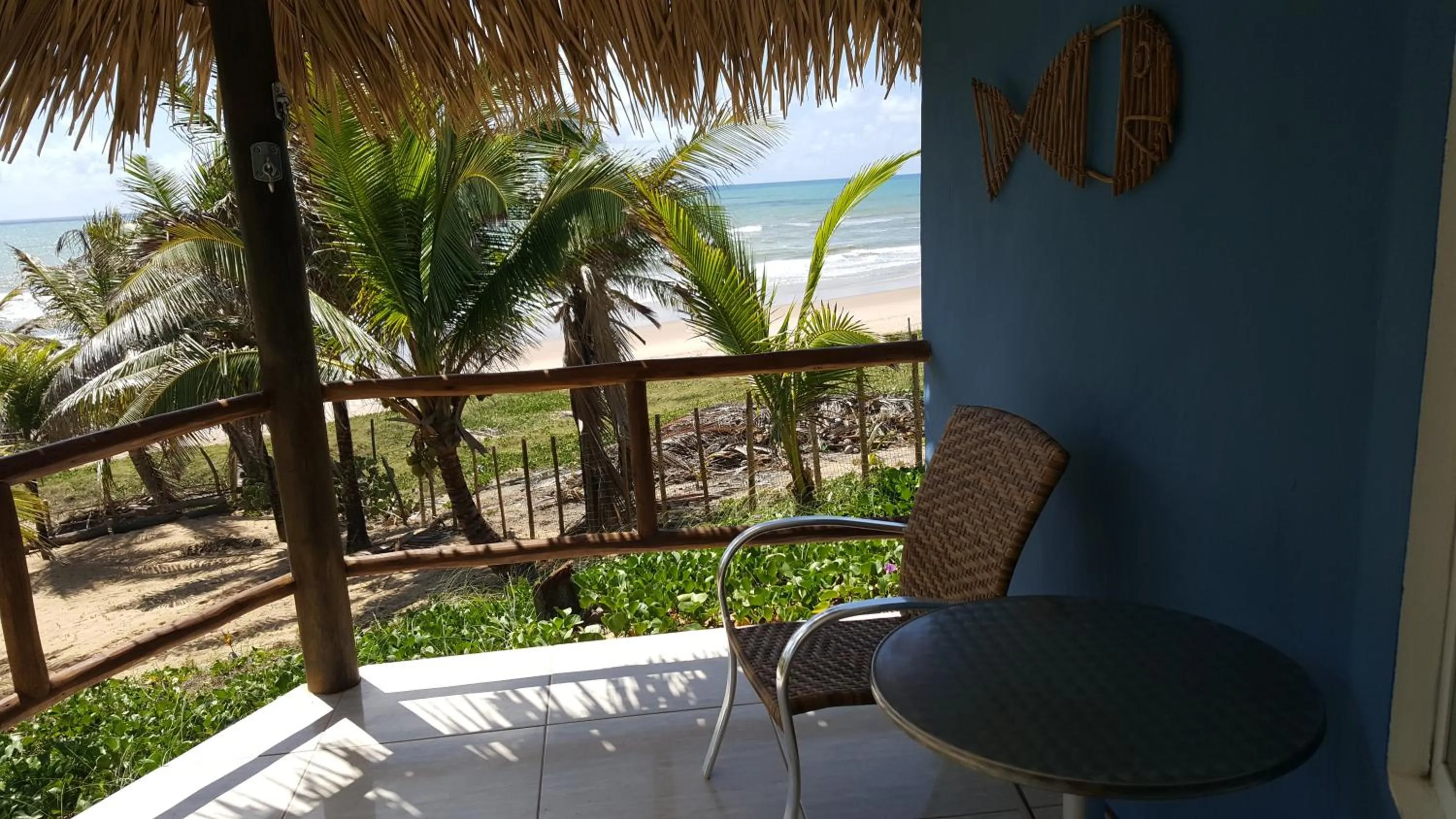 Balcony/Terrace in Pousada Entre as Águas