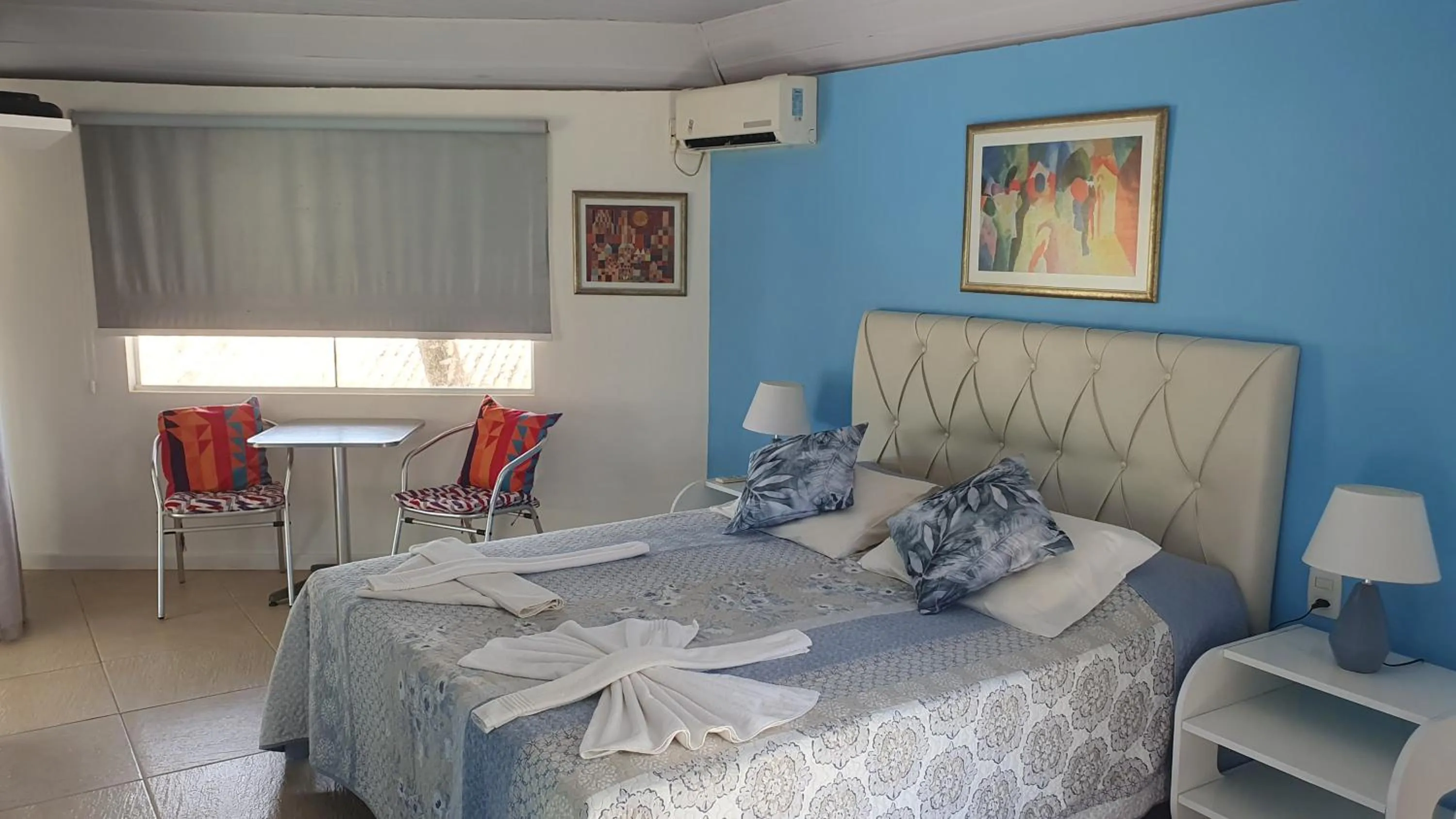 Bed in Pousada Entre as Águas