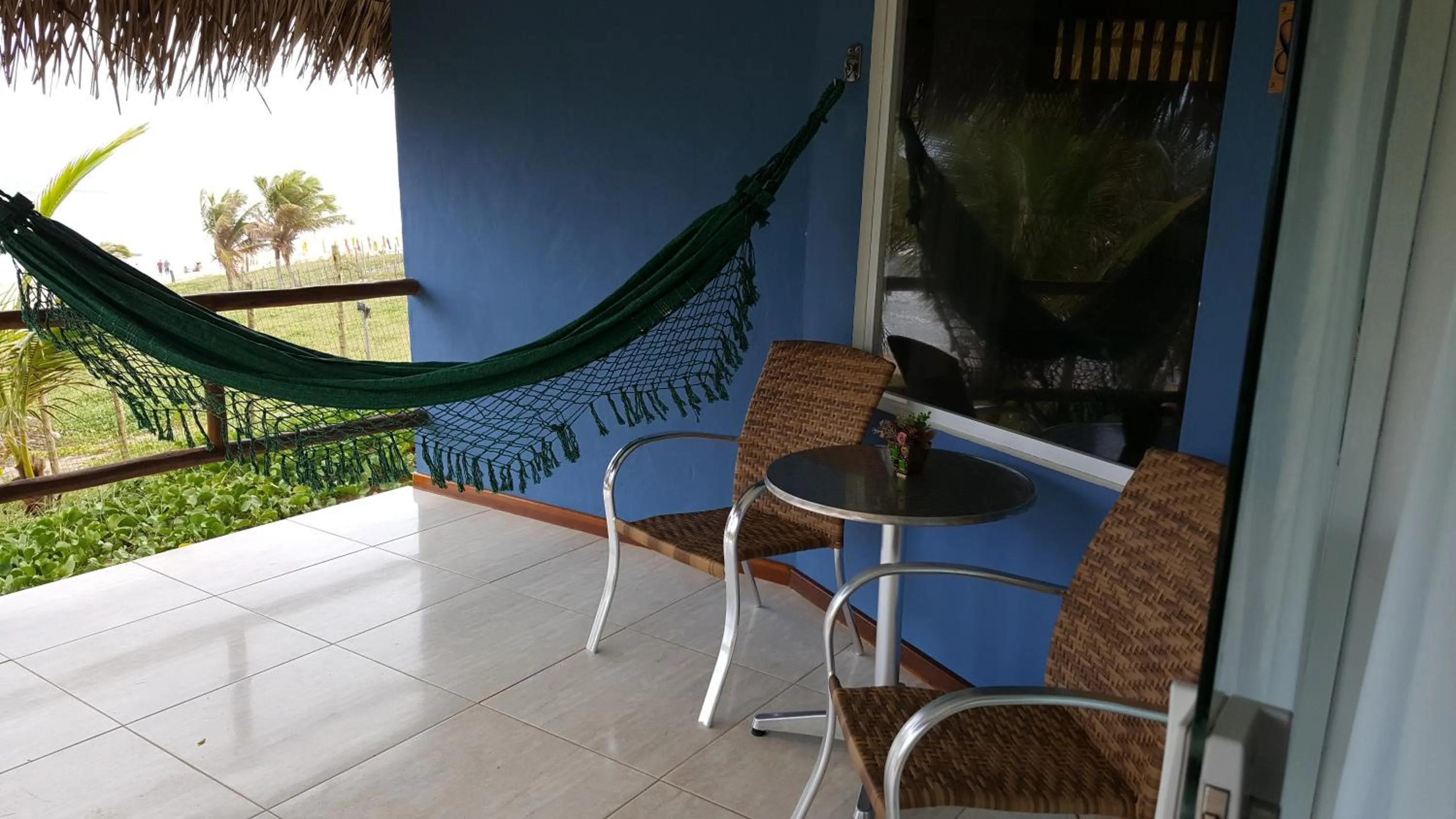 Balcony/Terrace in Pousada Entre as Águas