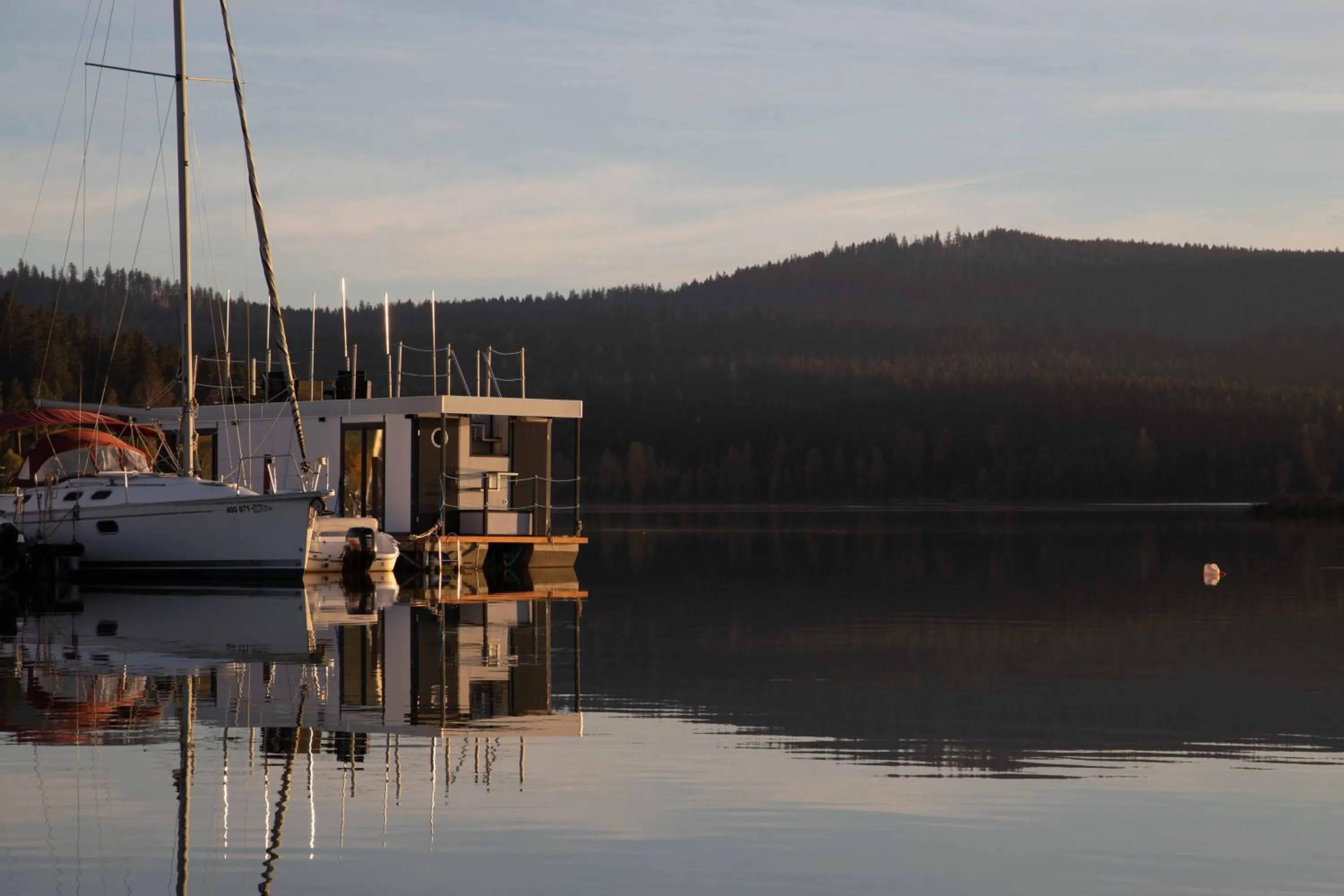 Lake view in Fontána Lipno