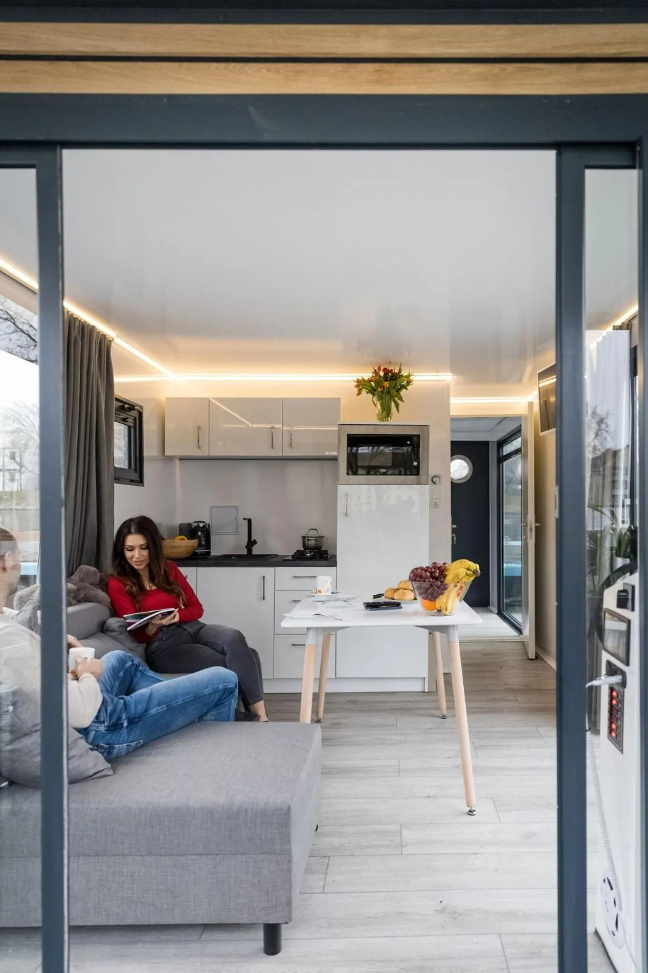 Living room in Fontána Lipno
