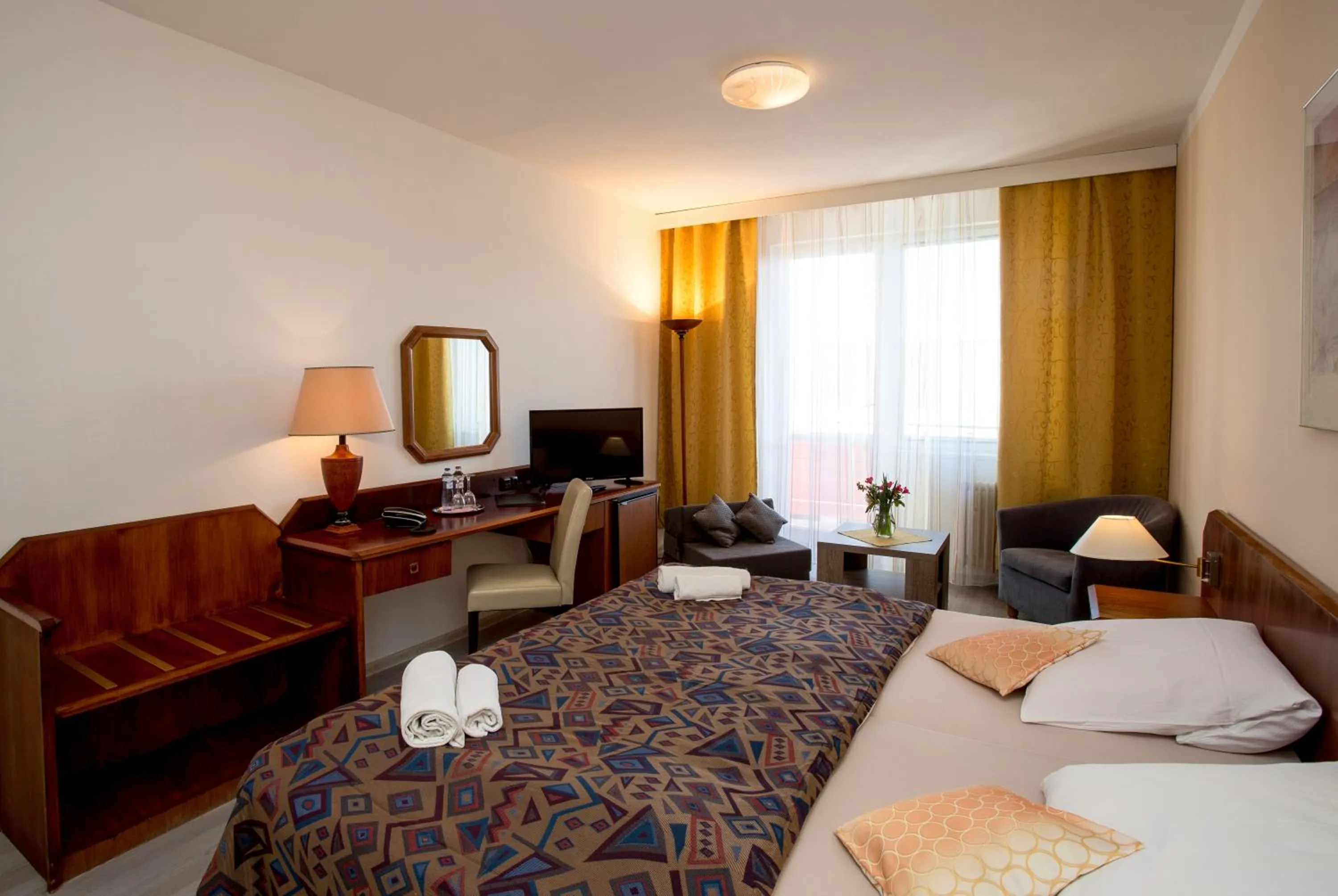 Photo of the whole room, Bed in Fontána Lipno