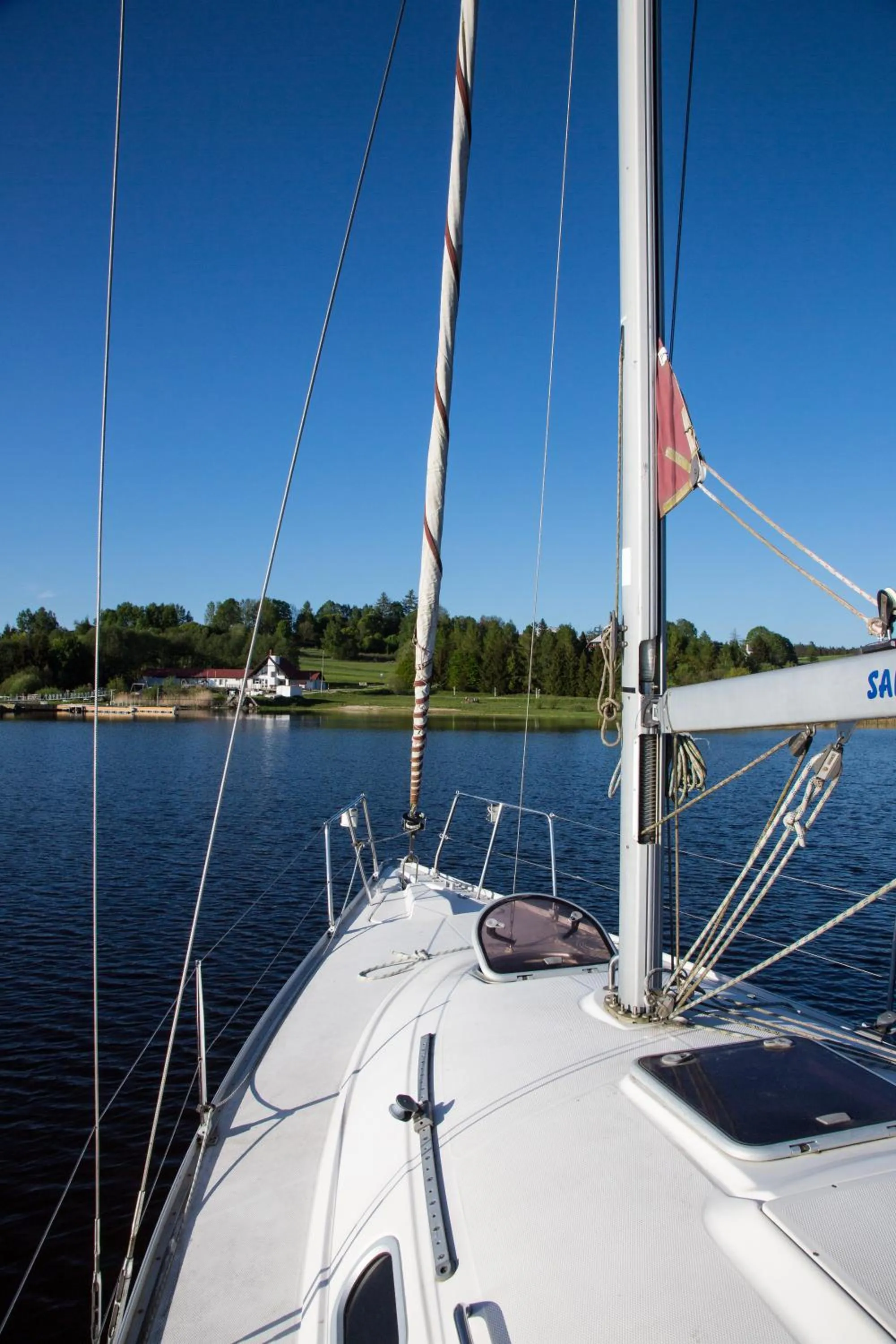 Beach in Fontána Lipno