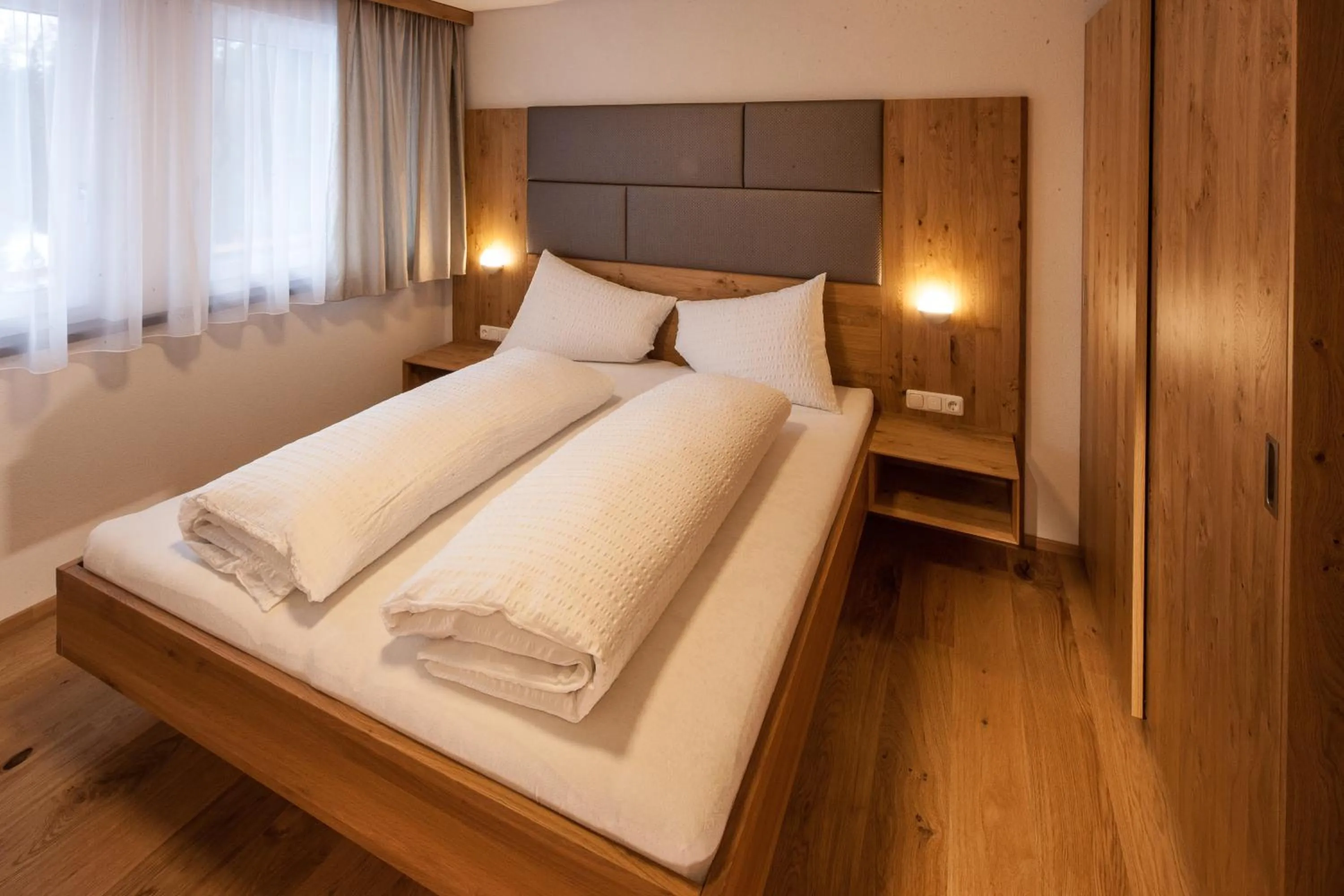 Bed in Hotel Sonnalpen