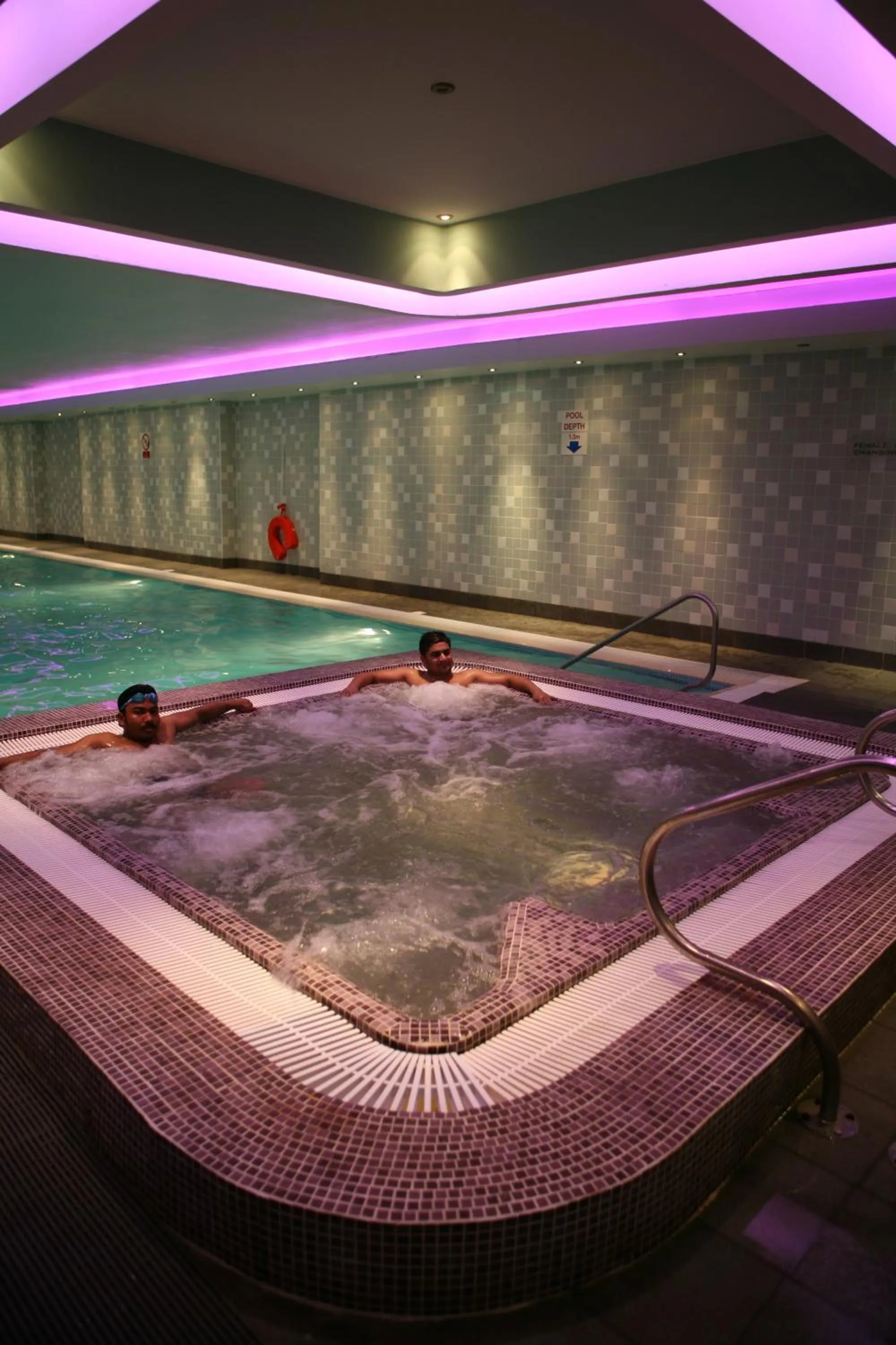 Hot Tub in The Continental Hotel, Heathrow