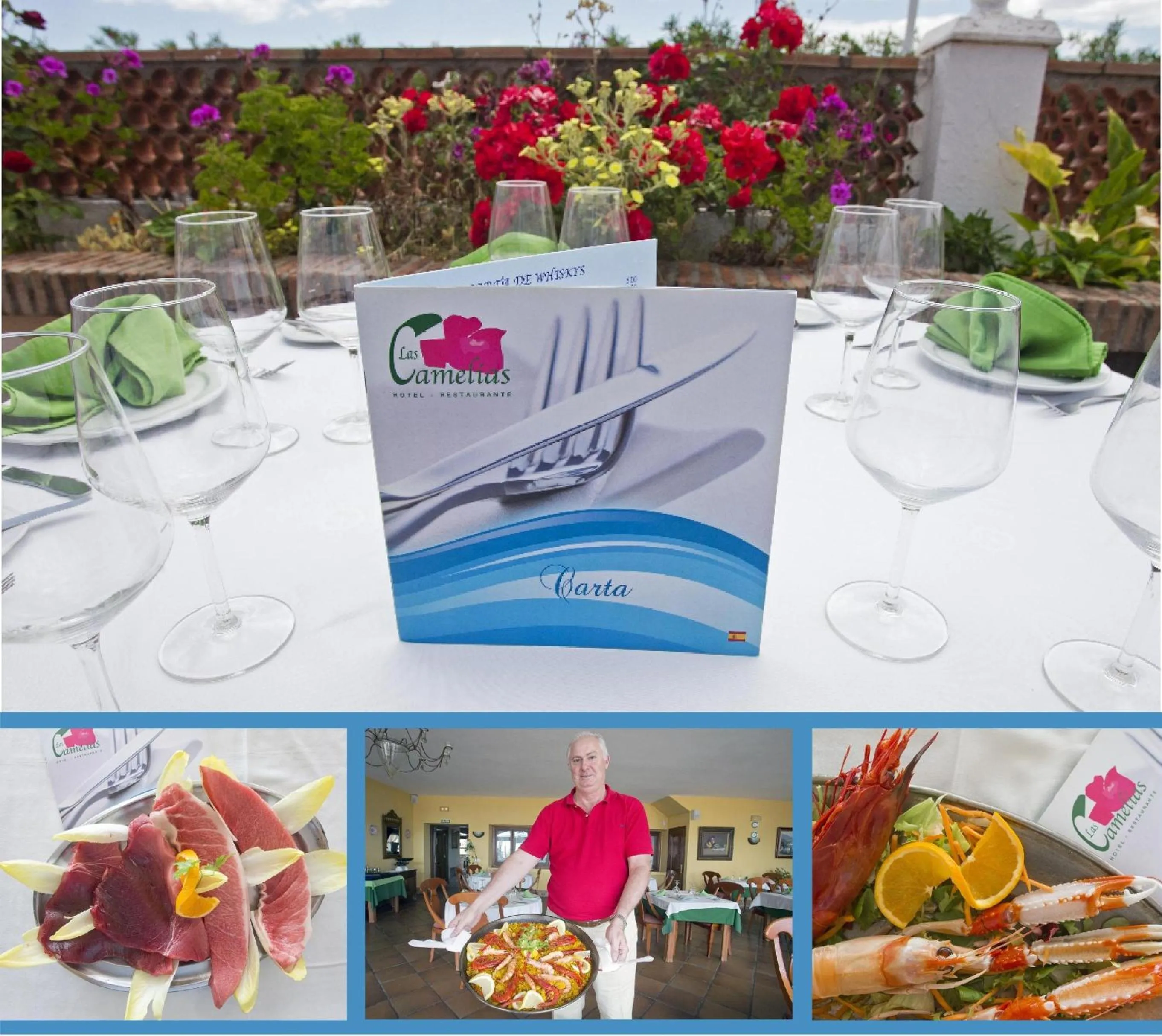 Restaurant/places to eat in Hotel Las Camelias