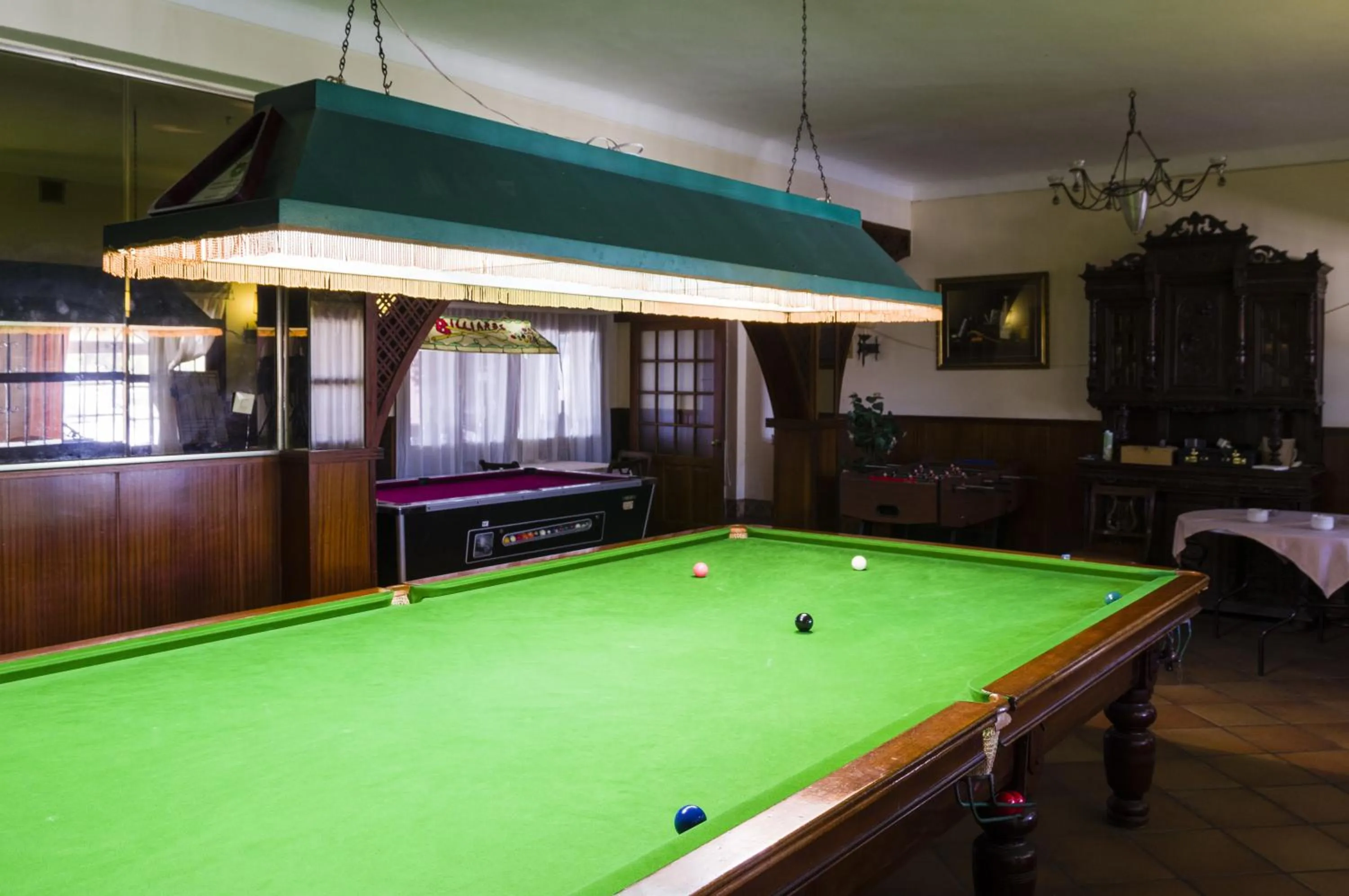 Billiard in Hotel Las Camelias