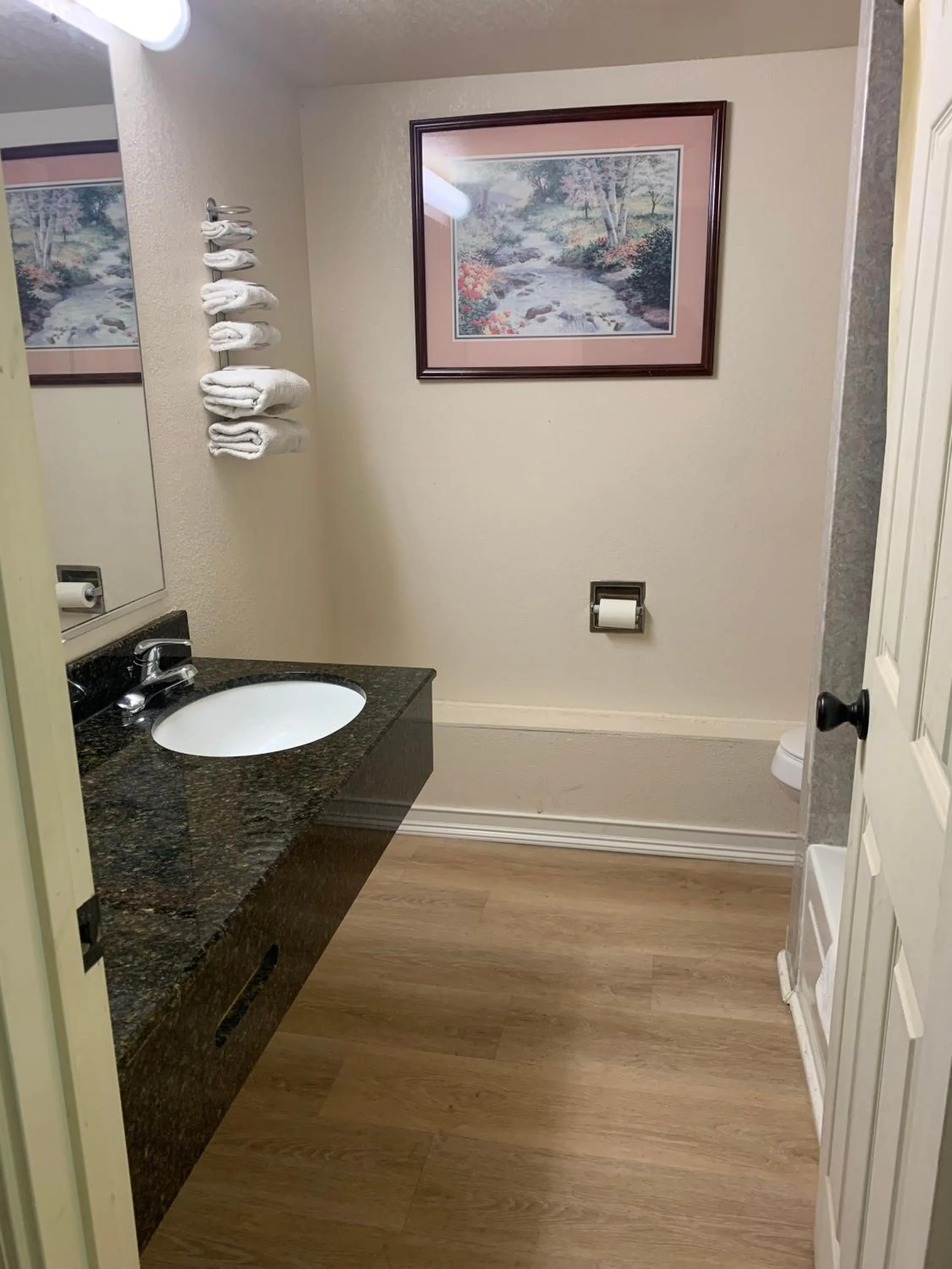 Bathroom in Tollway Inn Beloit