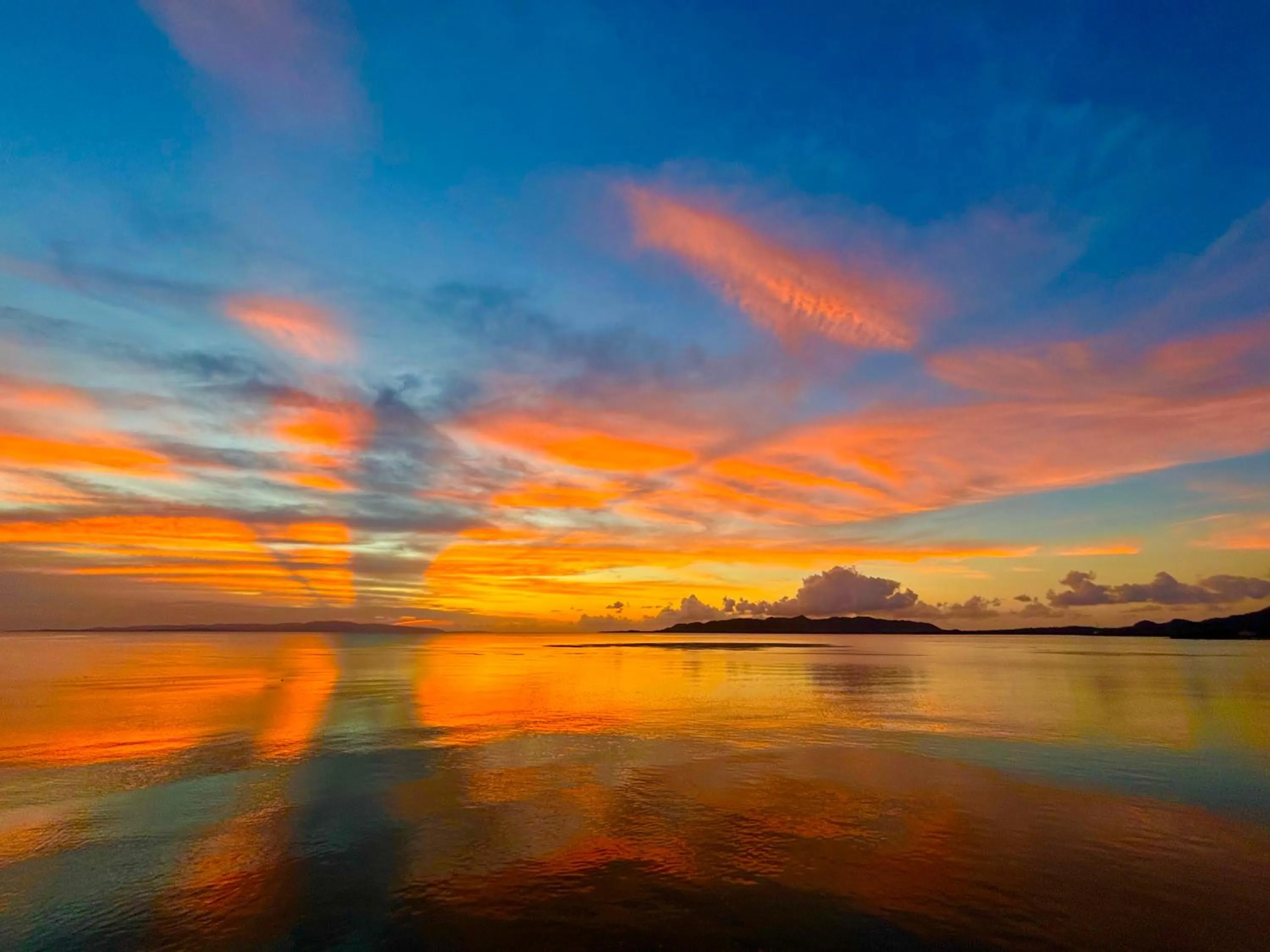 Sunset in Wellness pension Coco