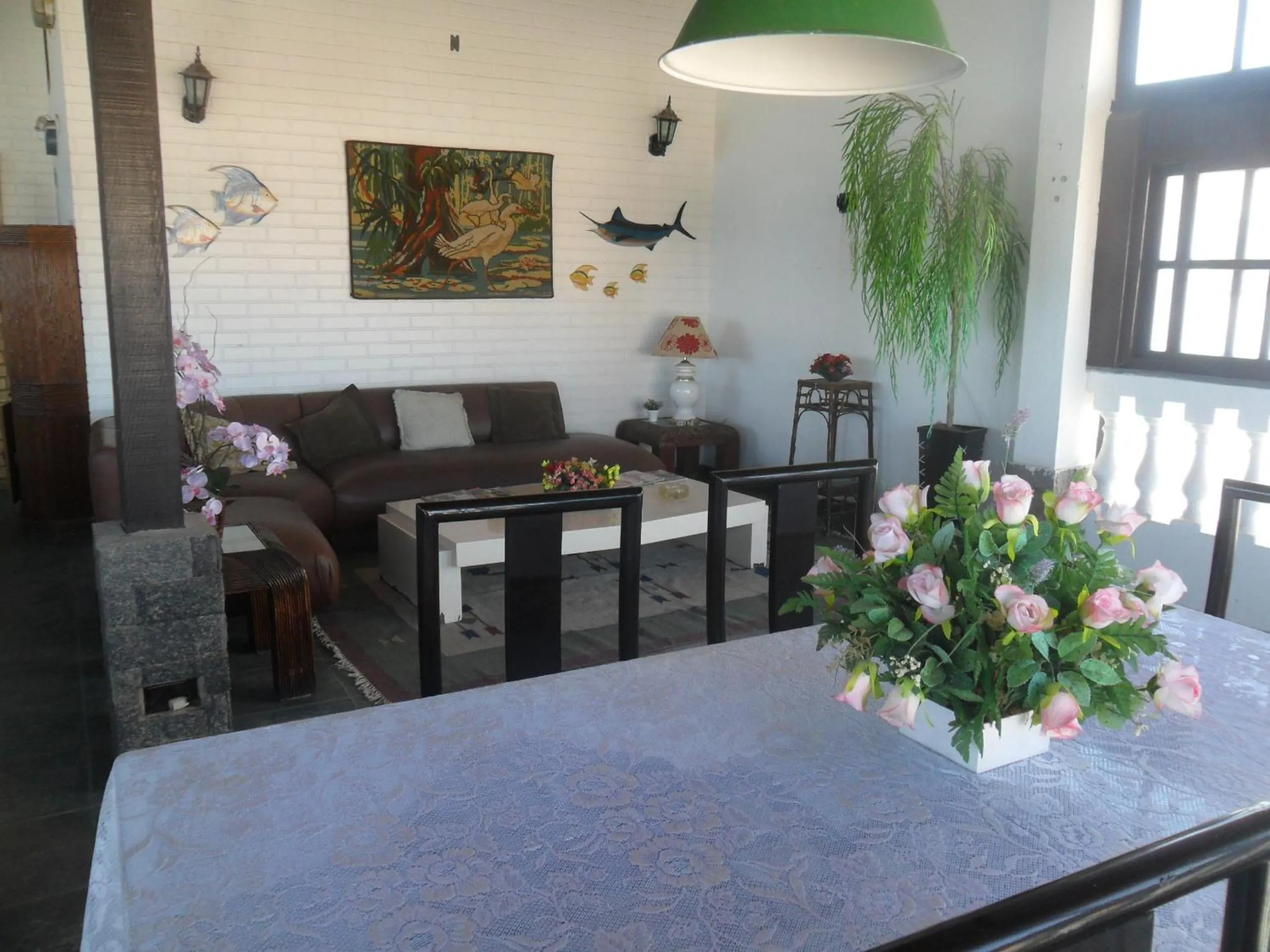 Lobby or reception in Pousada Pratagy