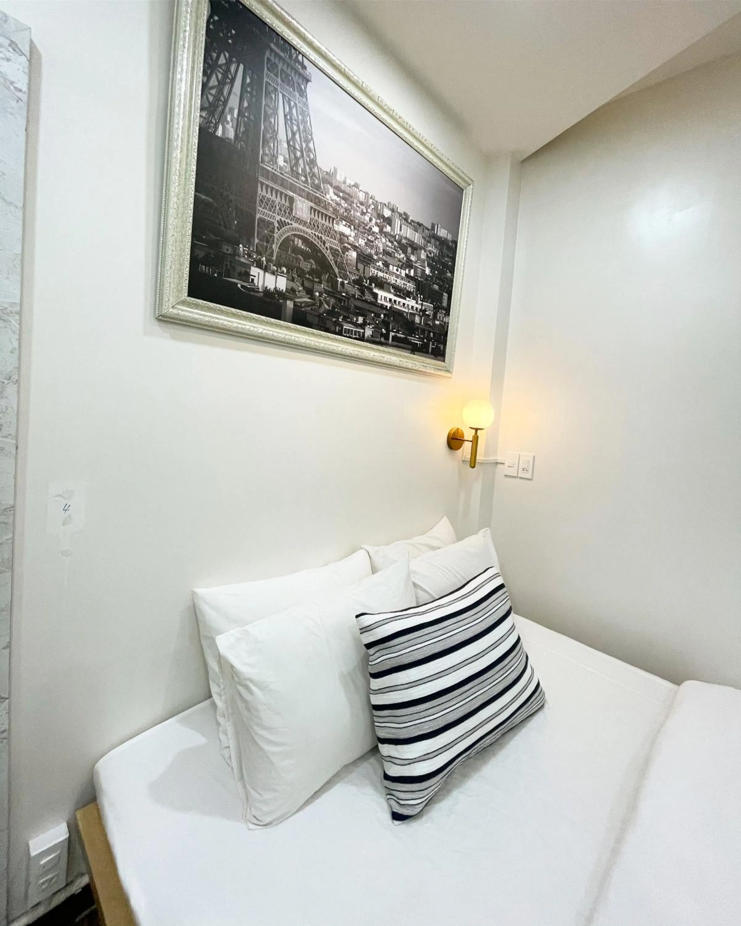 Bed in Street View Hotel & Apartment