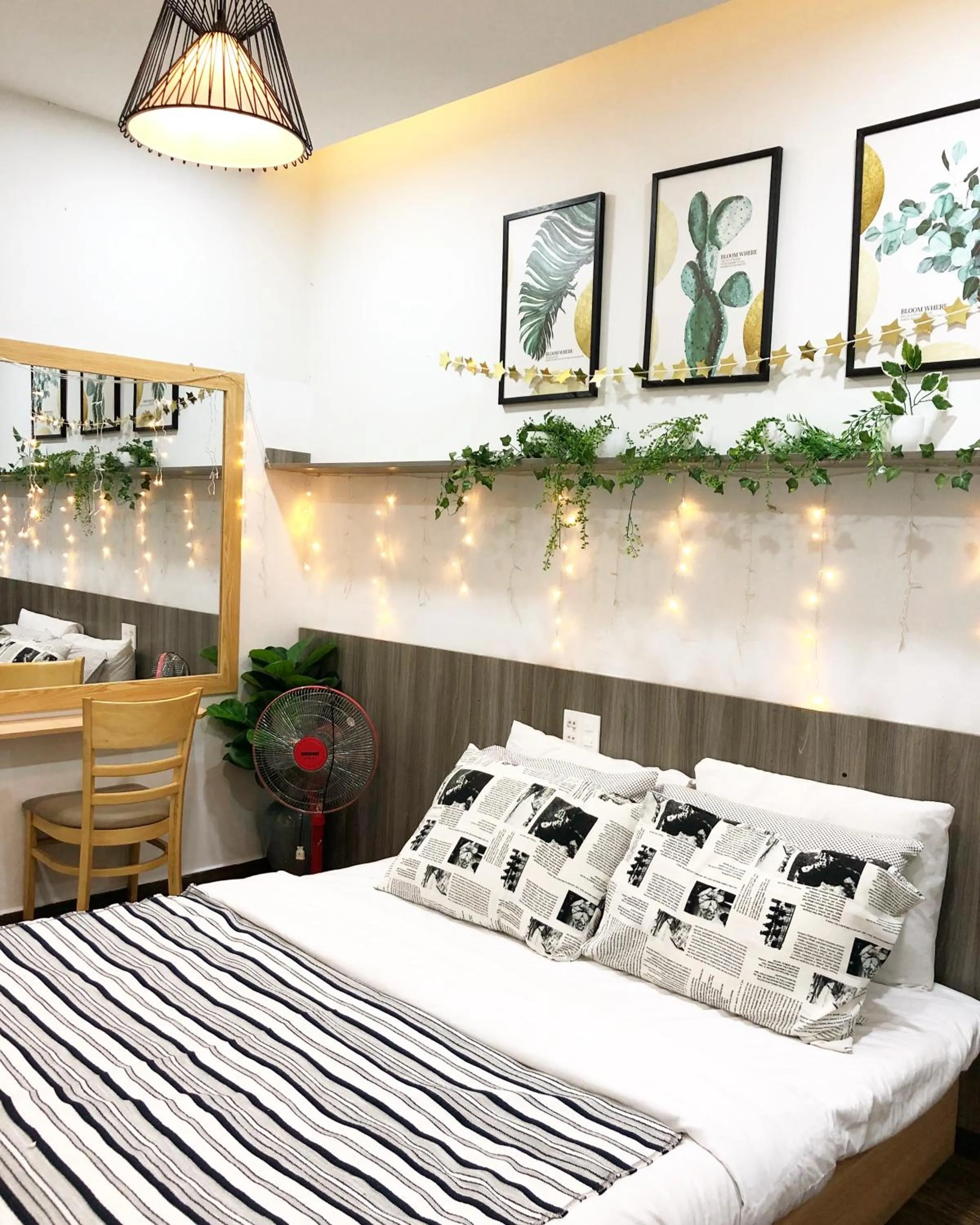 Bed in Street View Hotel & Apartment