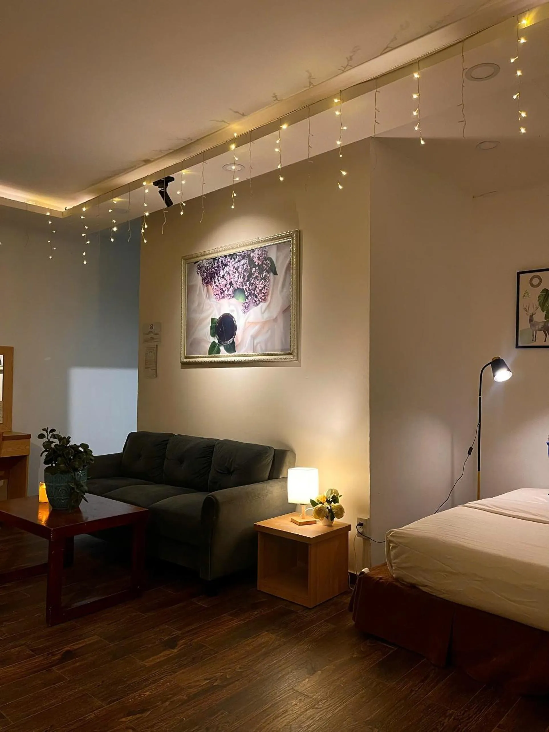 Bed in Street View Hotel & Apartment