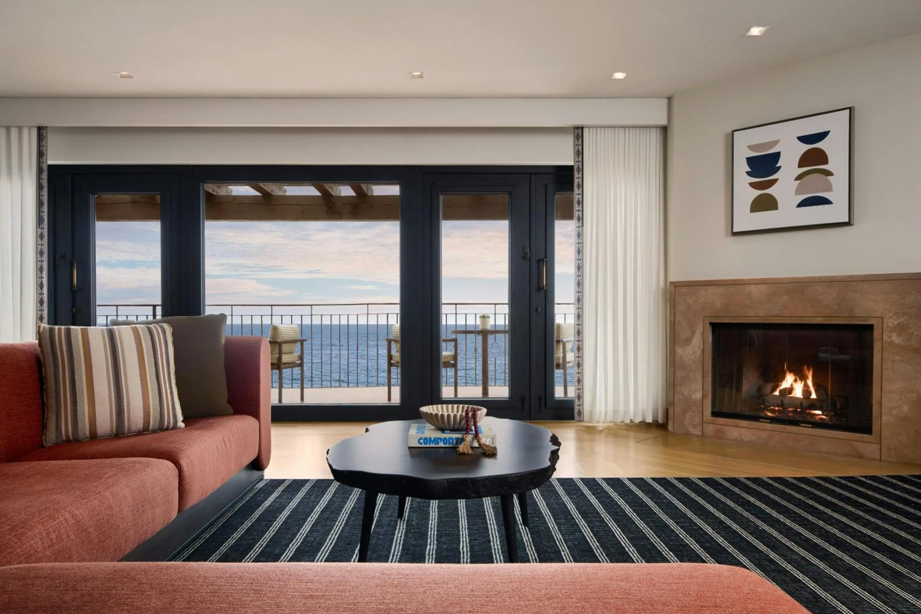 Living room in The Ritz-Carlton Bacara, Santa Barbara