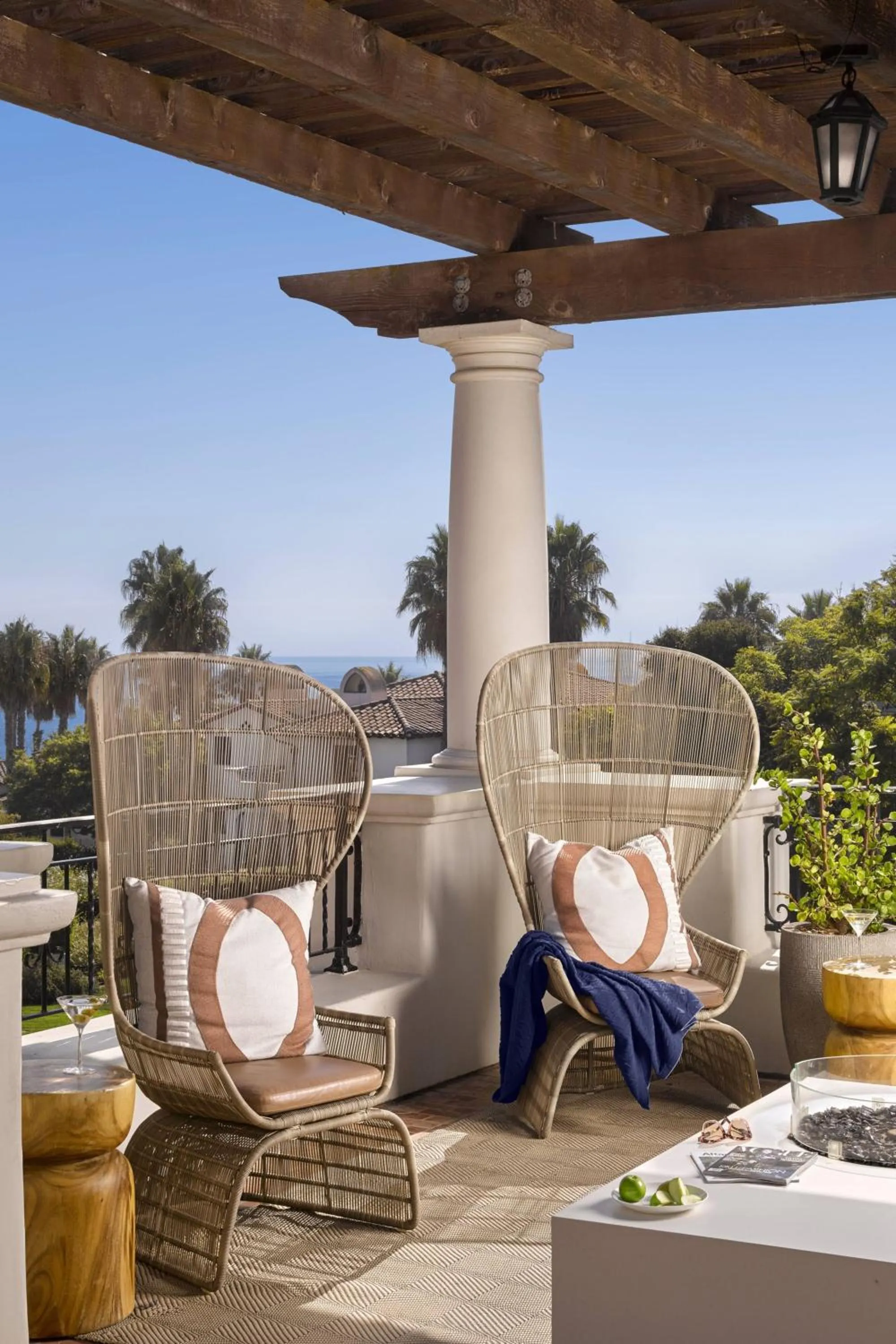 Seating area in The Ritz-Carlton Bacara, Santa Barbara
