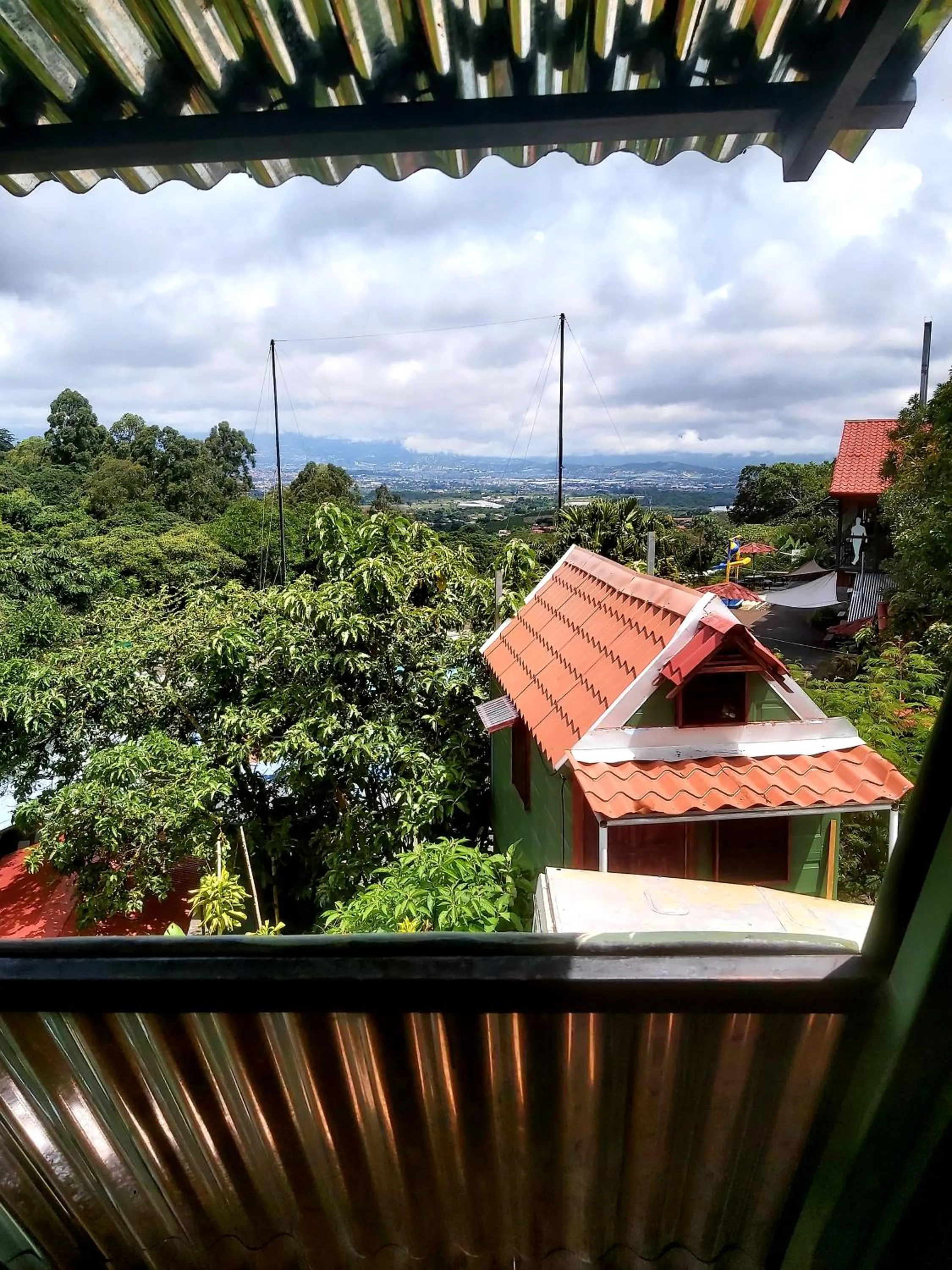 Balcony/Terrace in Hotel Monte Campana Heredia