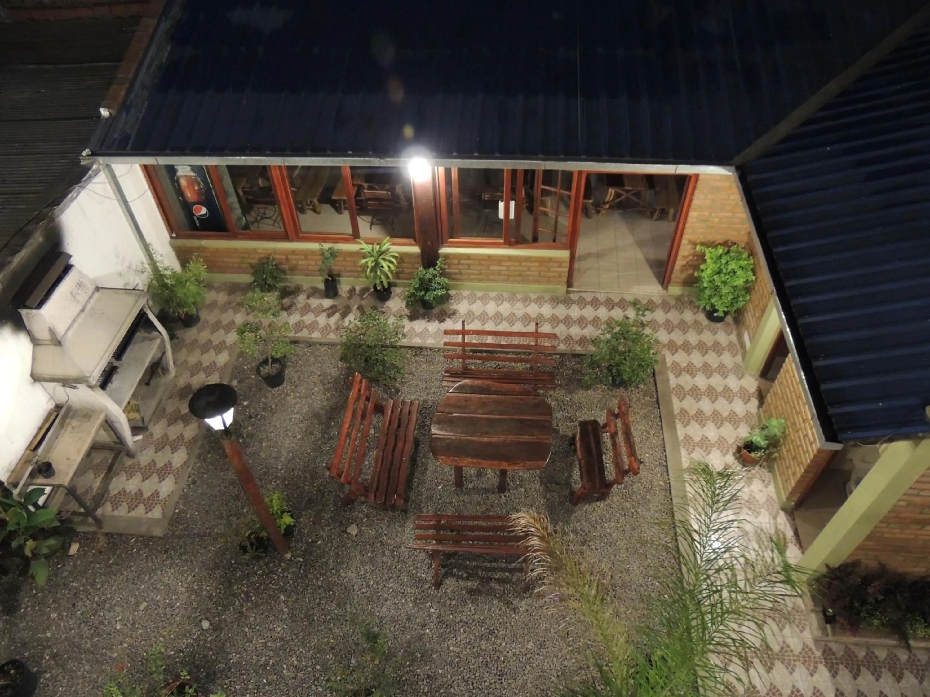 Patio in Hotel Buenos Aires