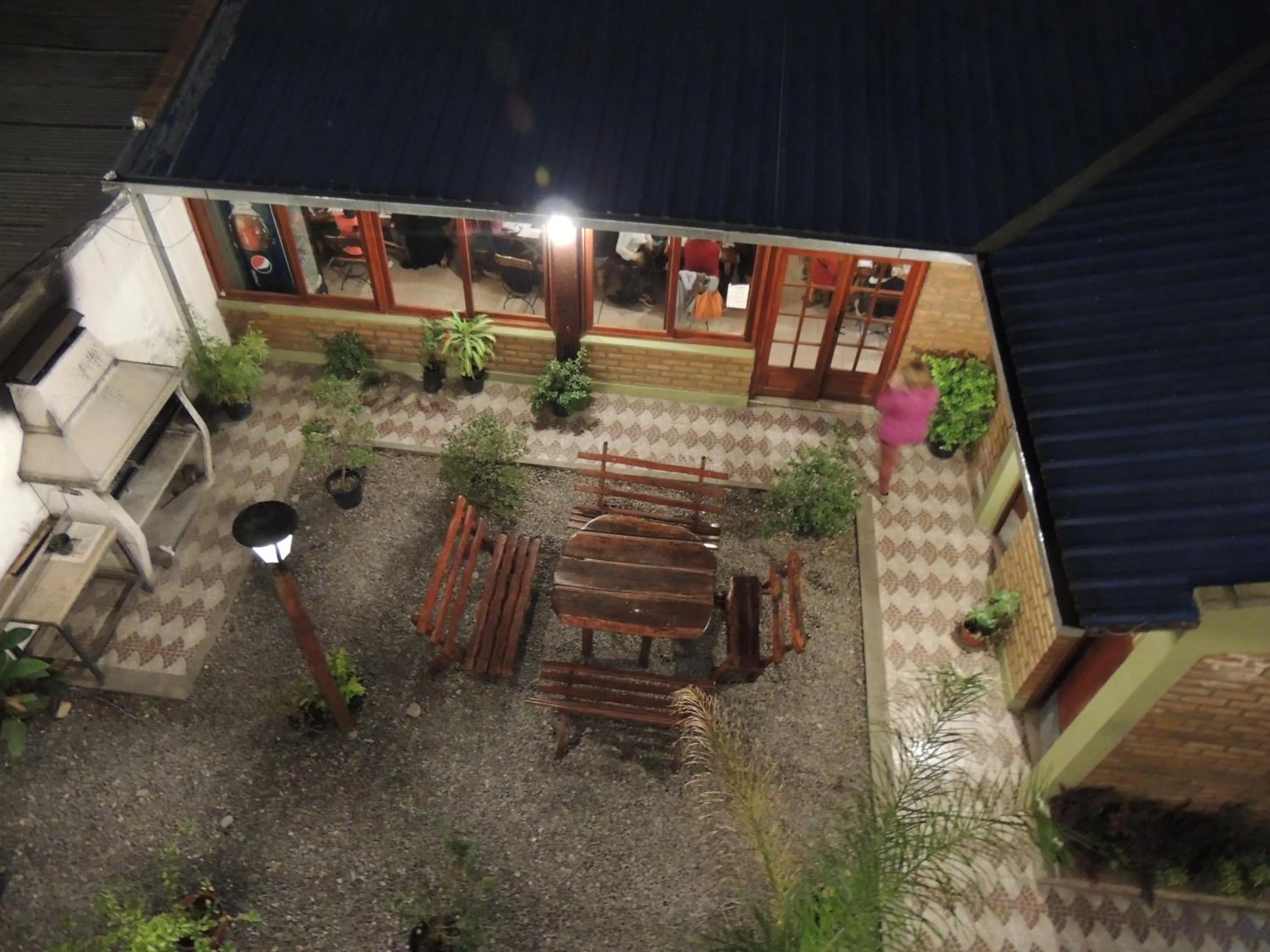 Patio in Hotel Buenos Aires