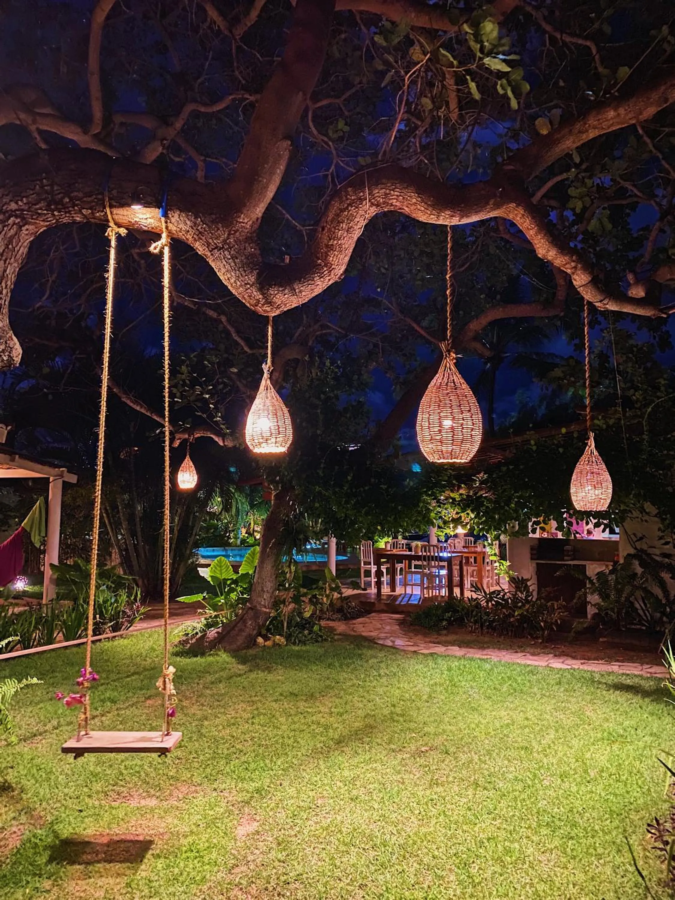 Garden in Pousada Ilha do Vento