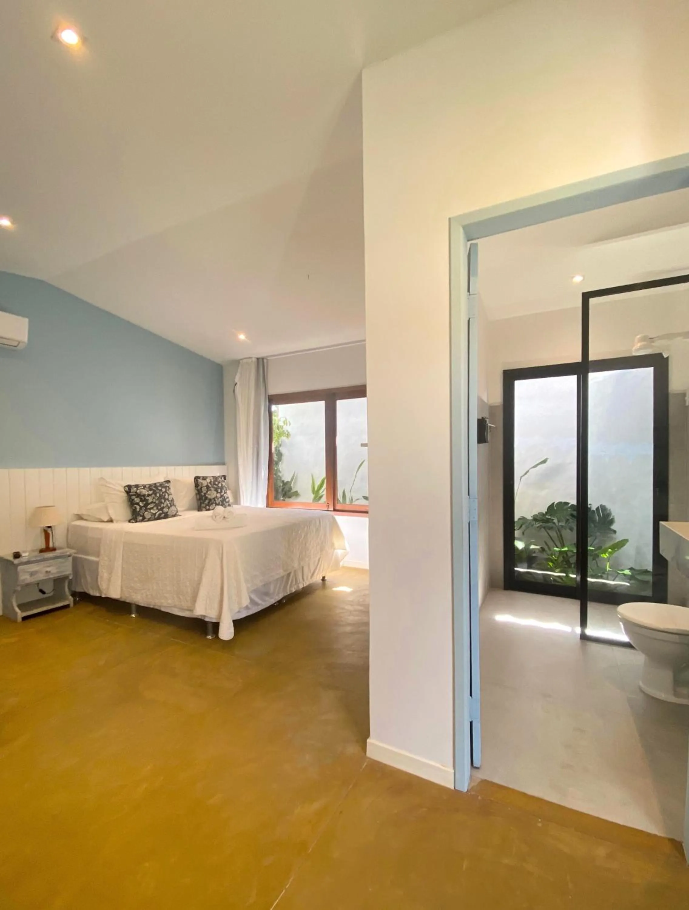 Bed in Pousada Ilha do Vento