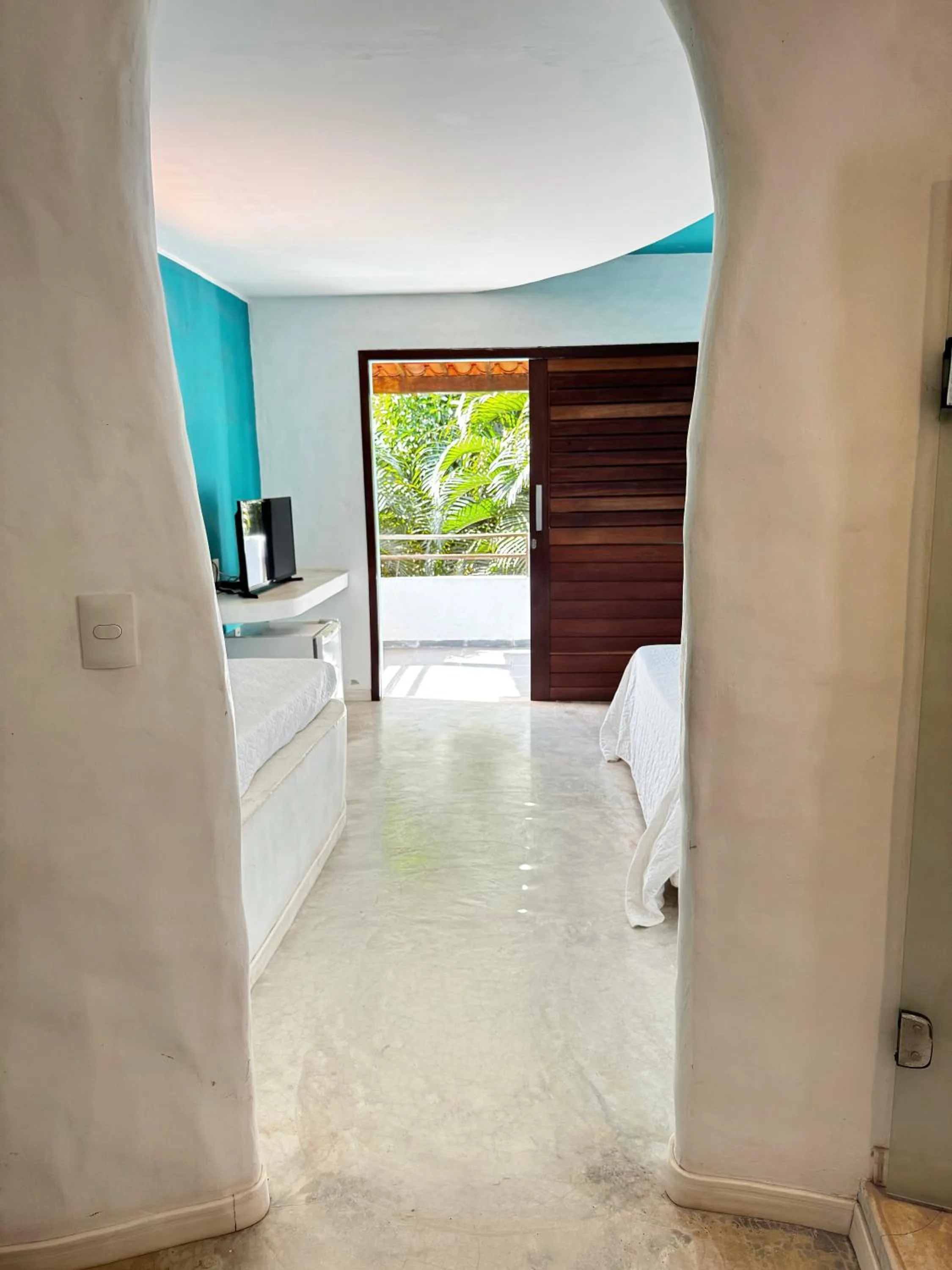 Photo of the whole room, Bed in Pousada Ilha do Vento