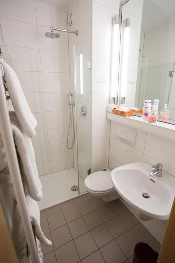 Shower in Landhotel Battenheimer Hof
