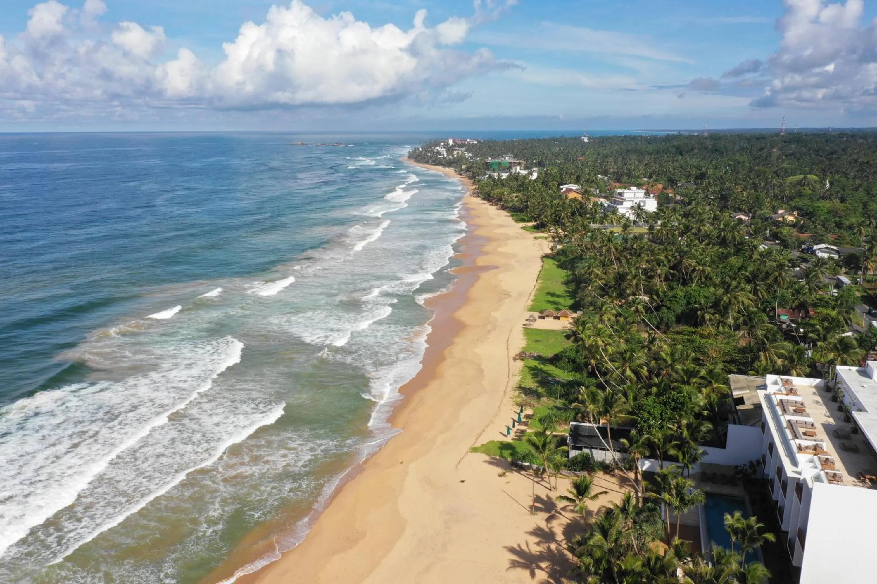 Bird's eye view in Riff Hikkaduwa