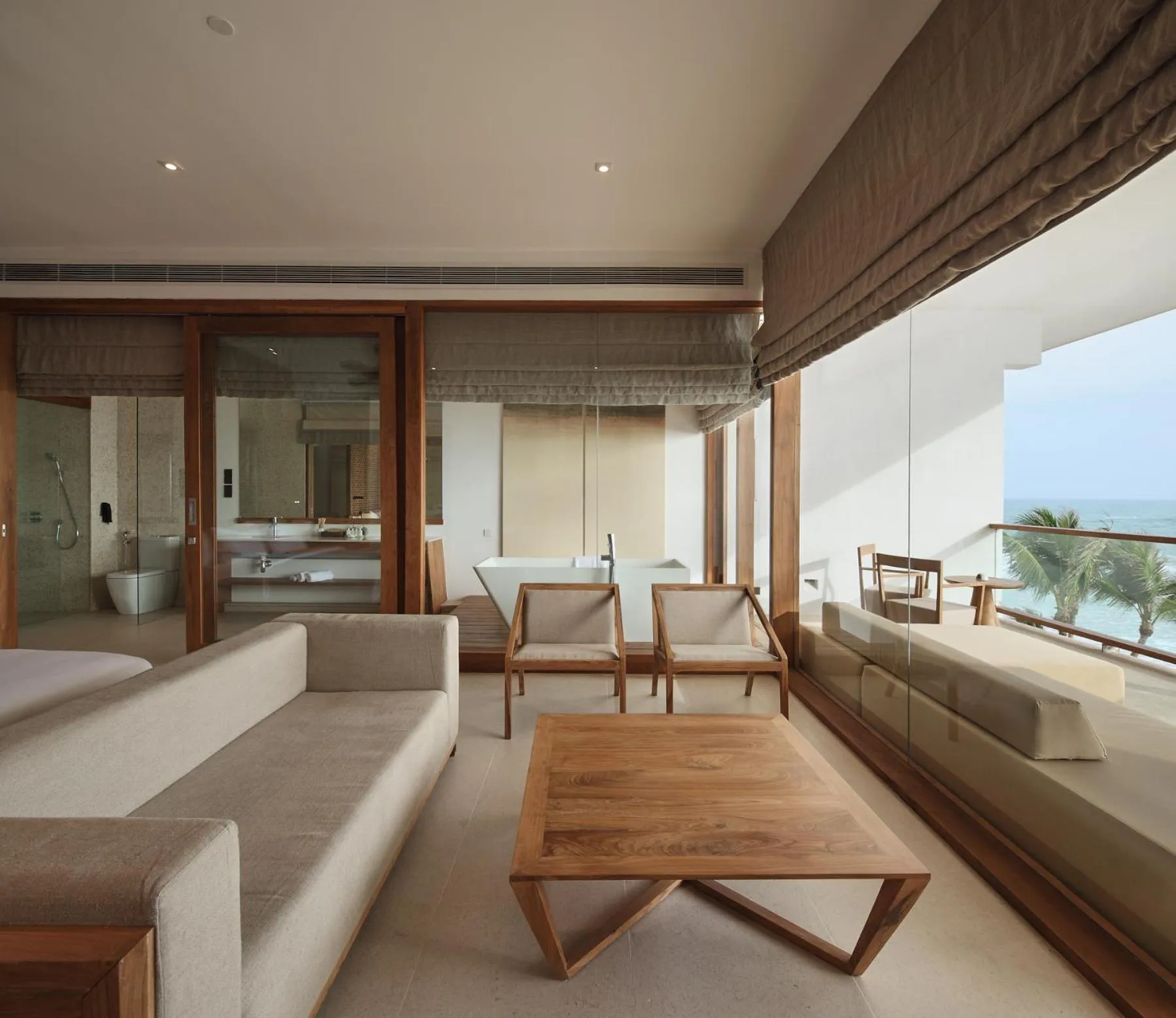 Seating area in Riff Hikkaduwa