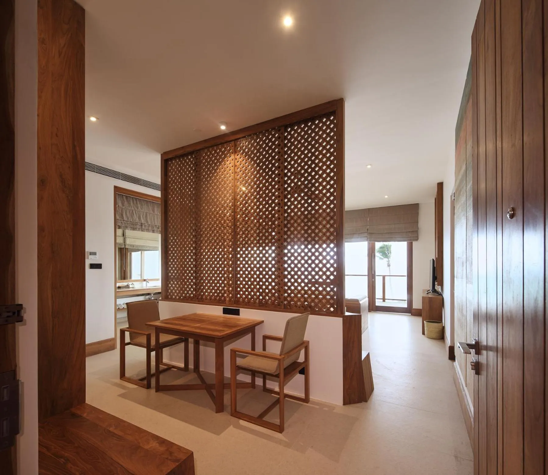 Seating area in Riff Hikkaduwa