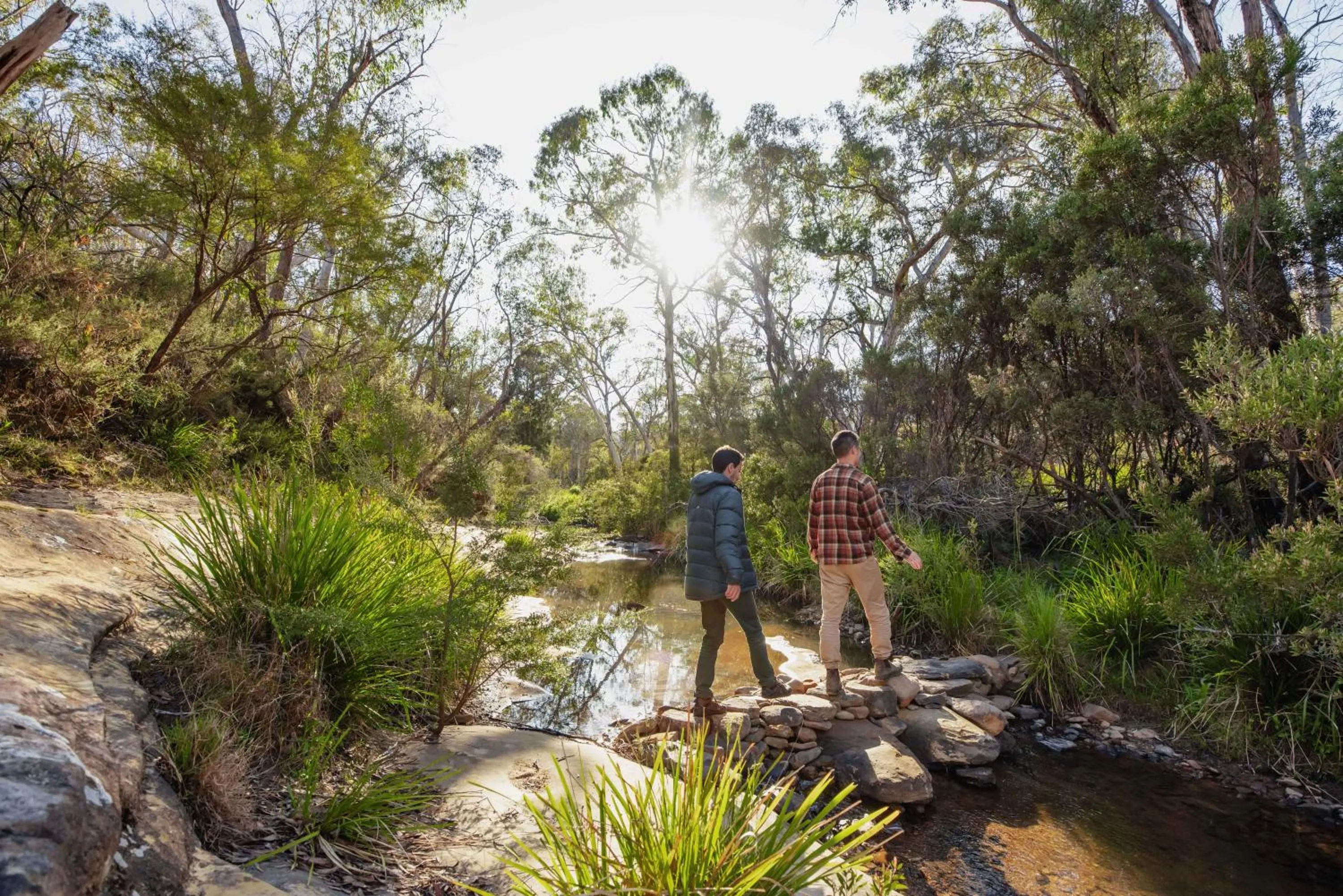 Natural landscape in Maya Sanctuary