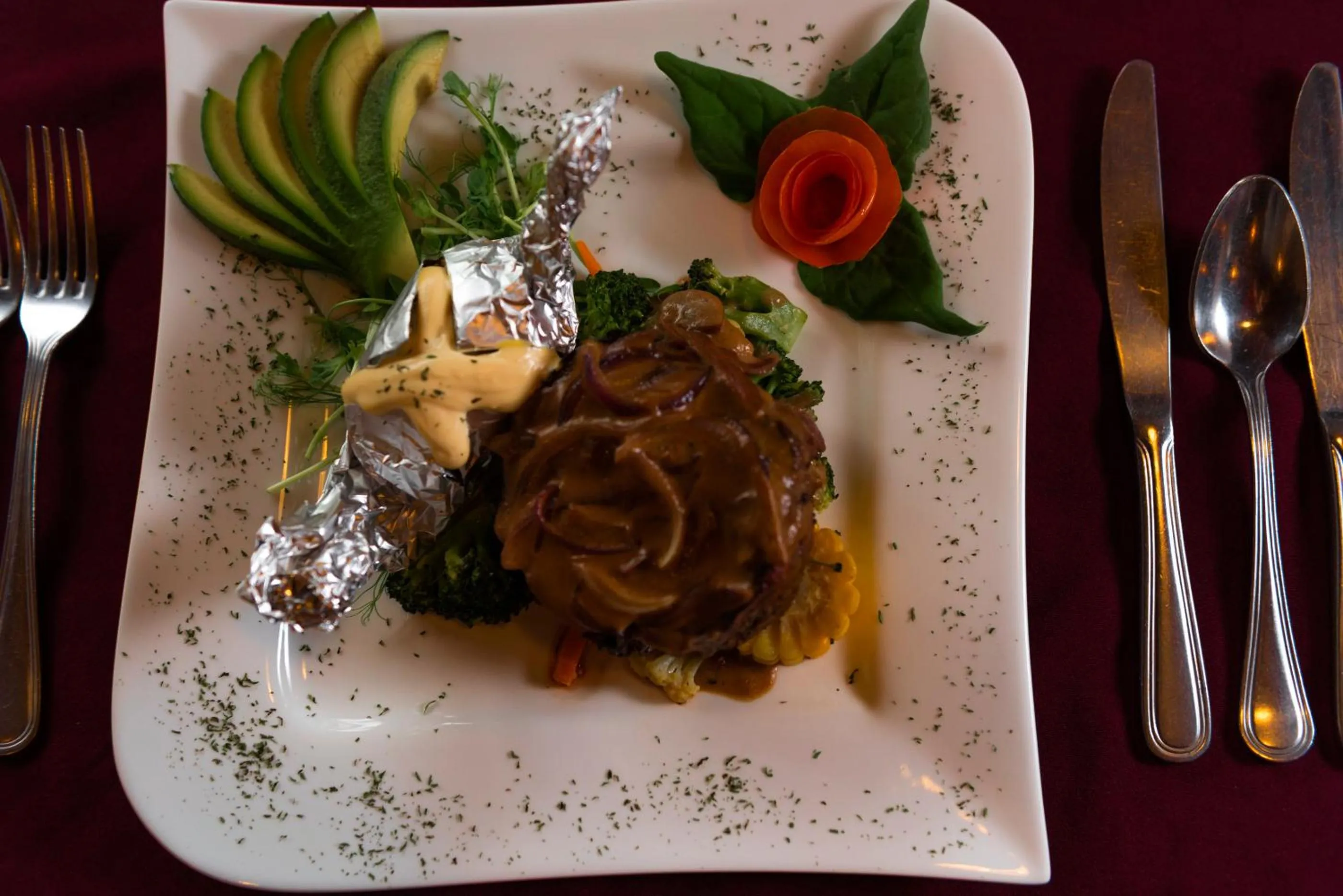 Food close-up in Hotel San Bada Resort & Spa