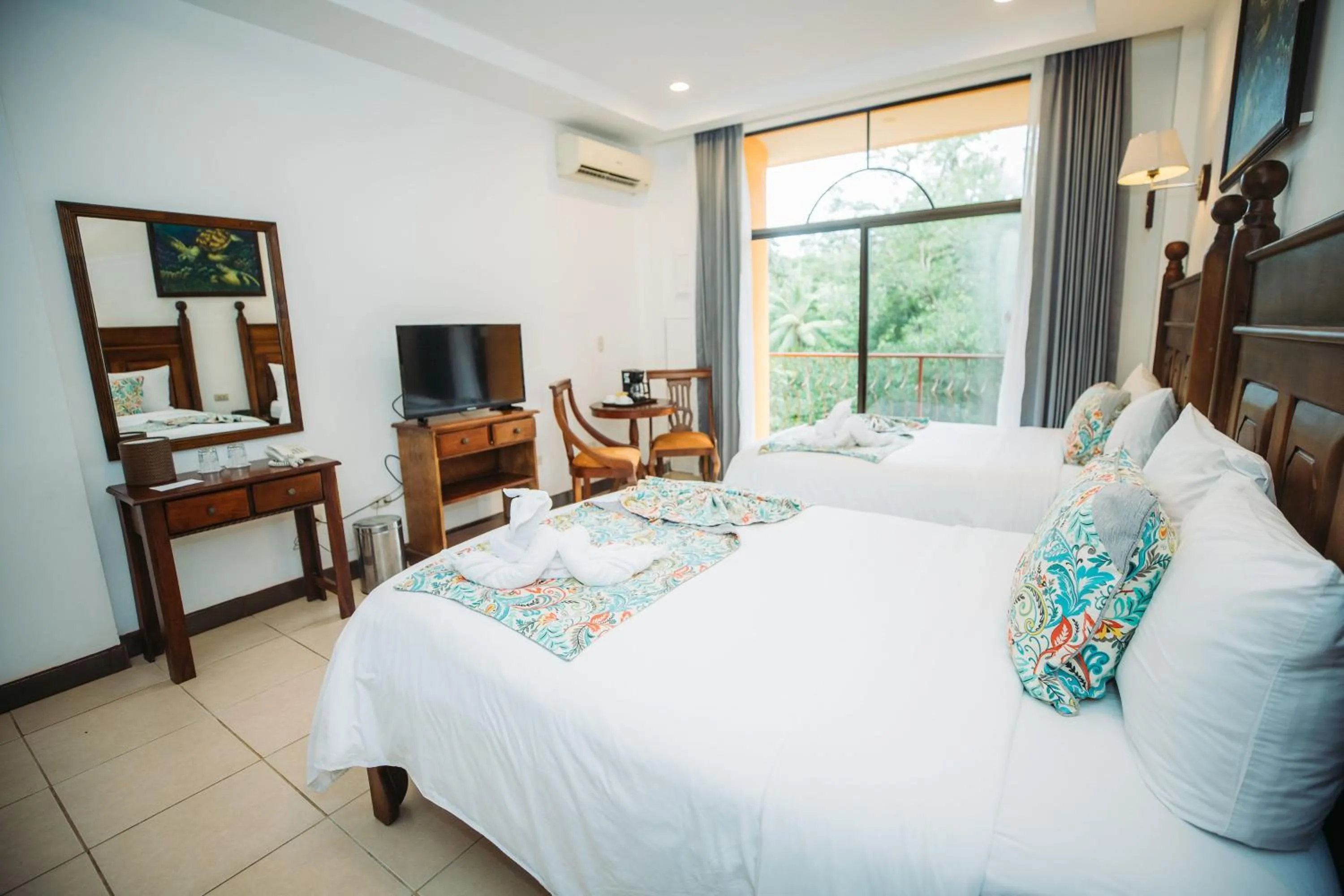 Bed in Hotel San Bada Resort & Spa