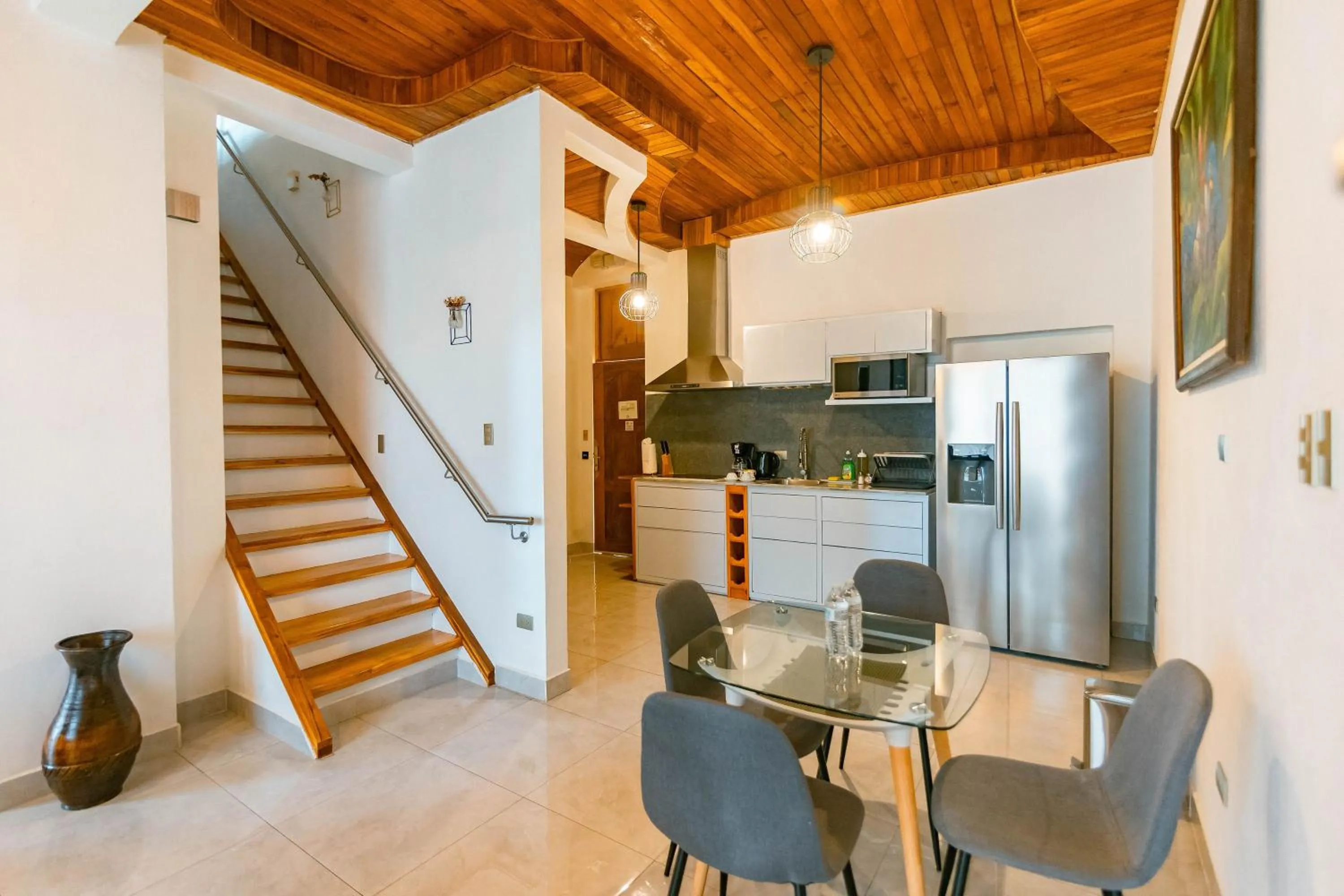 Kitchen or kitchenette in Hotel San Bada Resort & Spa