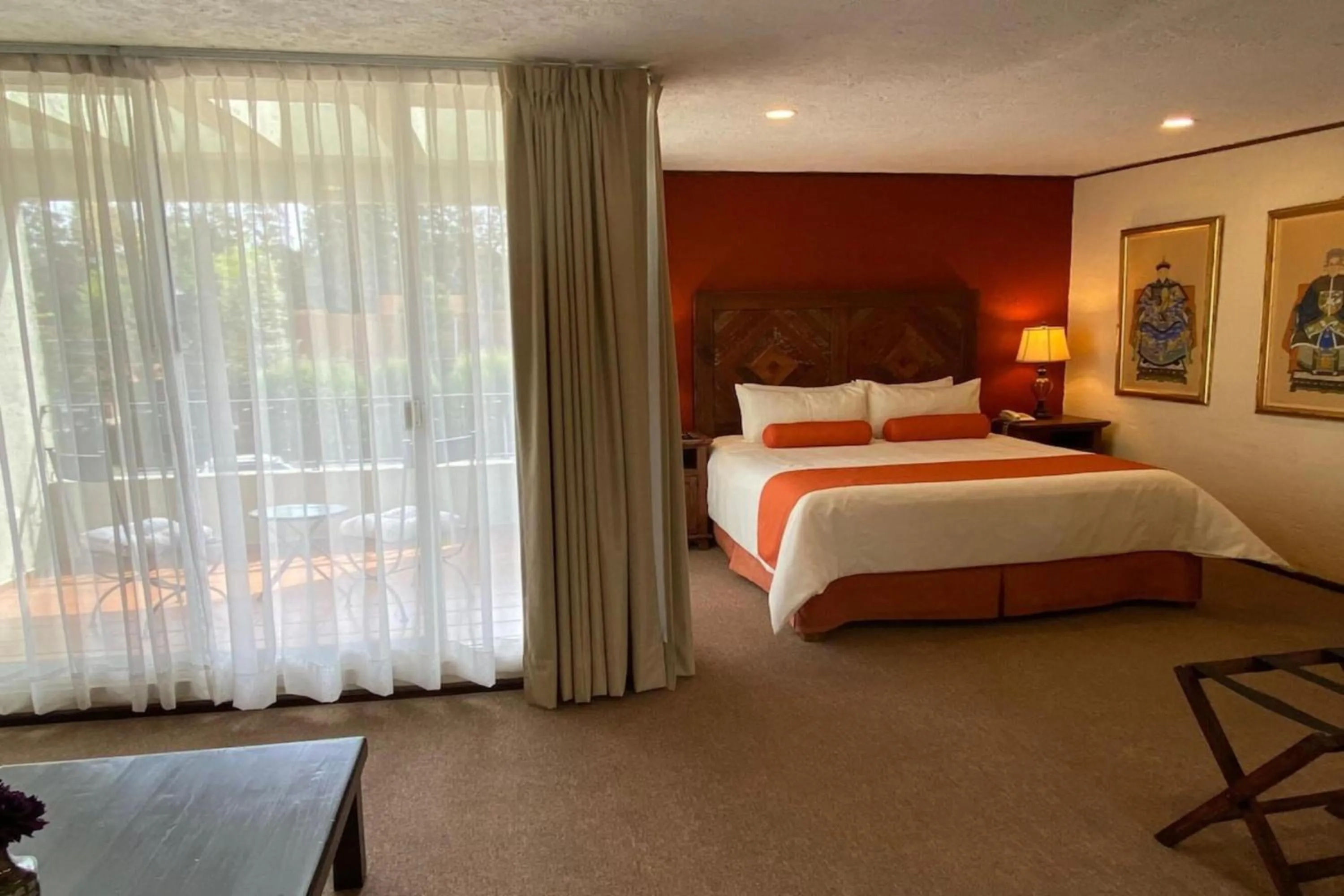 Bedroom, Bed in Collection O Hotel La Huerta Golf & Hotel, Cholula