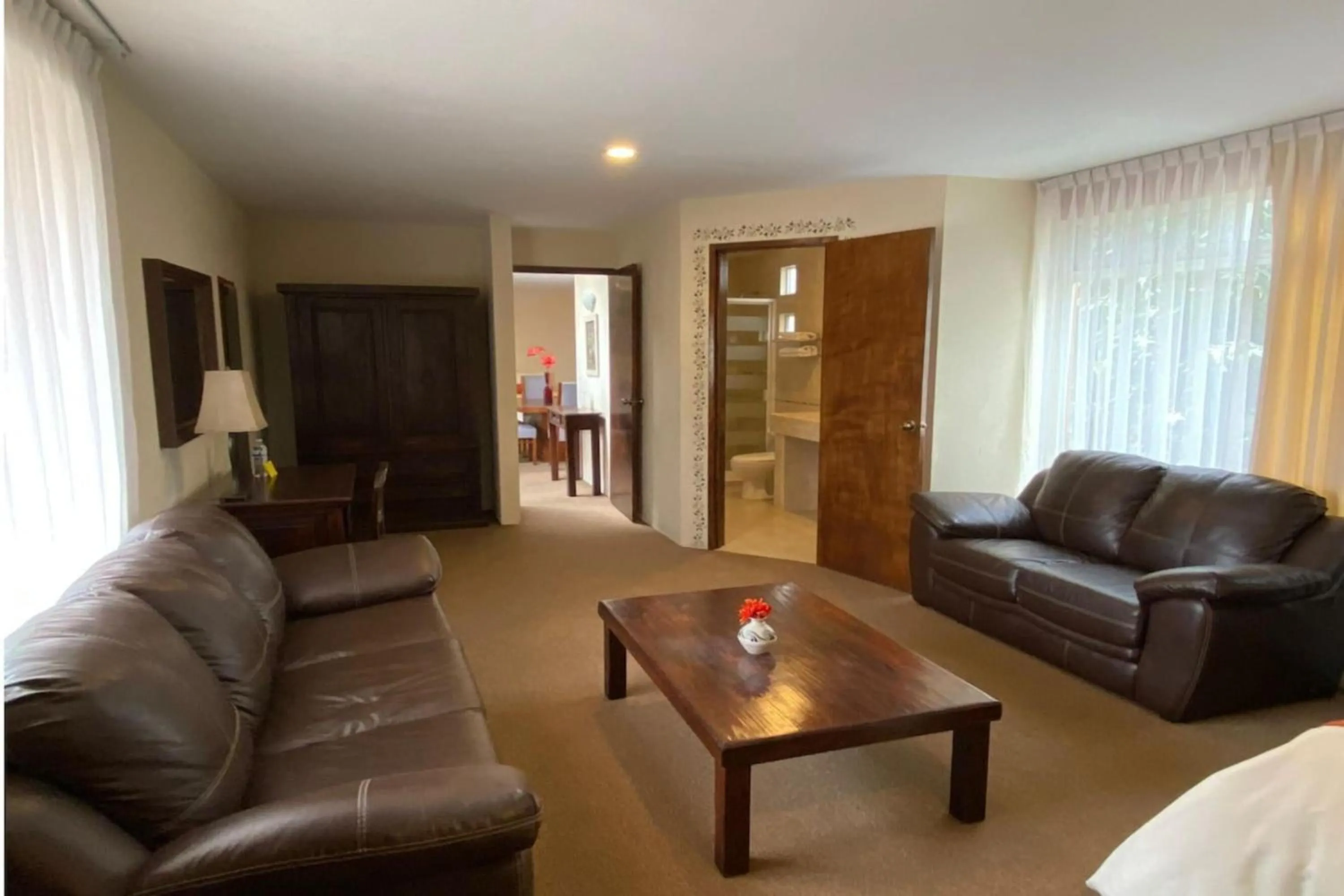 Seating area in Collection O Hotel La Huerta Golf & Hotel, Cholula