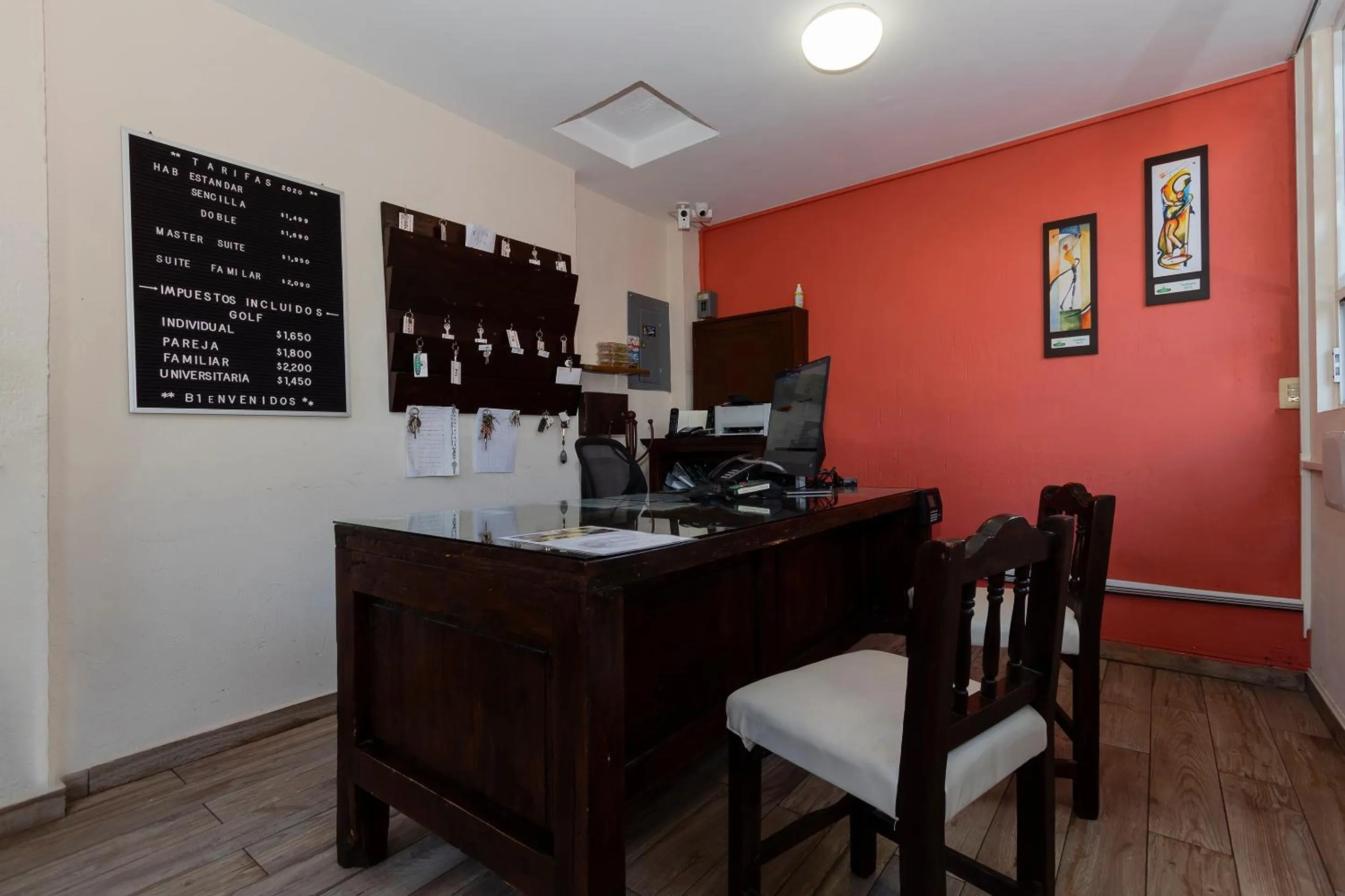 Lobby or reception in Collection O Hotel La Huerta Golf & Hotel, Cholula