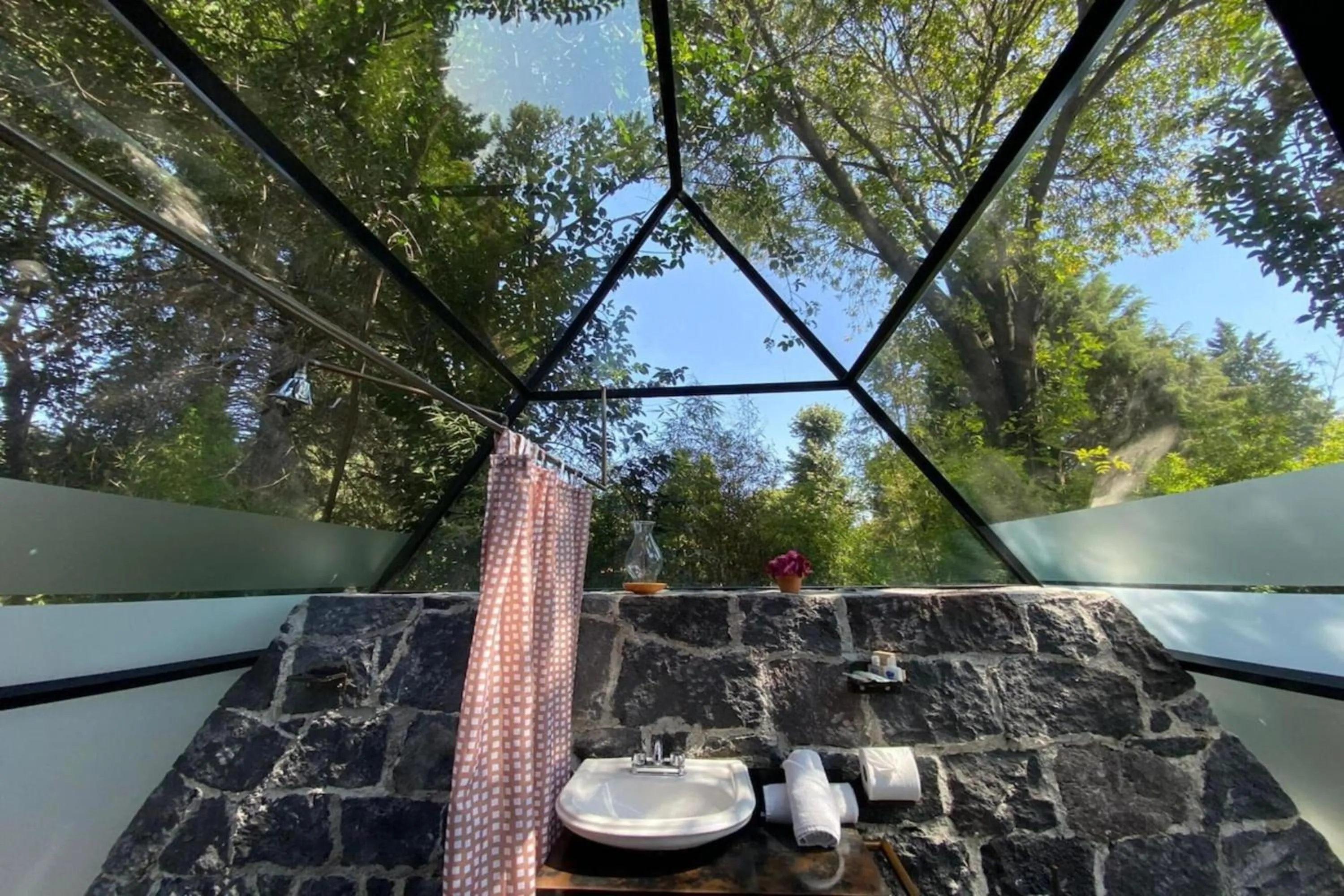 Bathroom in Collection O Hotel La Huerta Golf & Hotel, Cholula