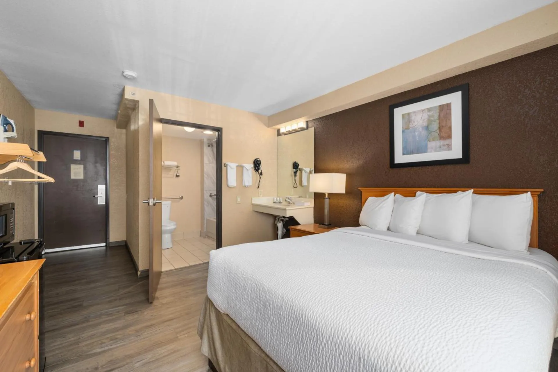 Bed in Ramada by Wyndham Portland
