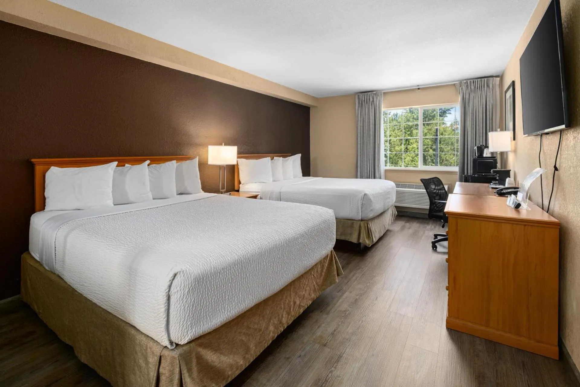 Bed in Ramada by Wyndham Portland