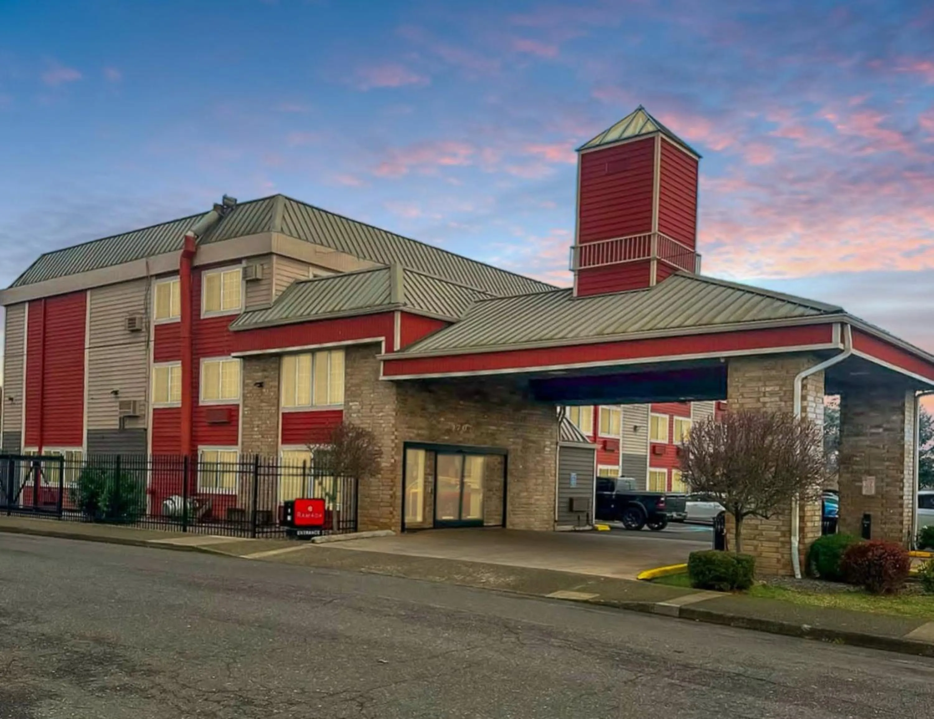 Property building in Ramada by Wyndham Portland