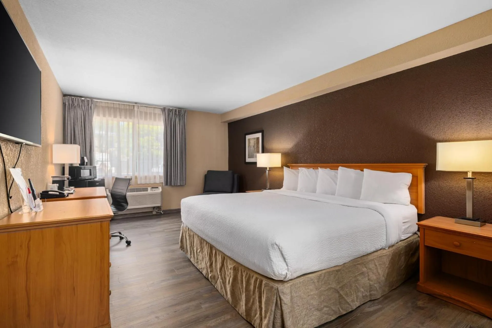 Bed in Ramada by Wyndham Portland