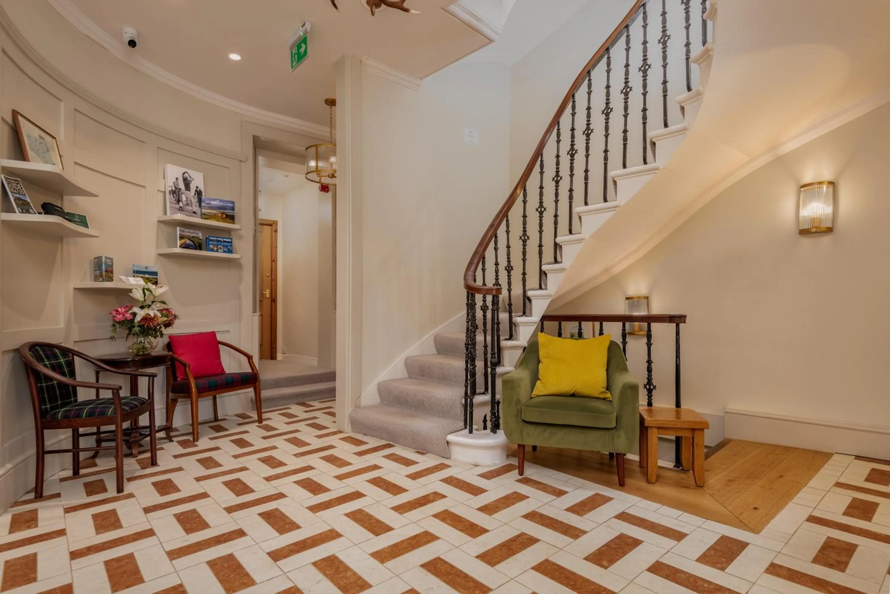 Lobby or reception in The Albany St Andrews