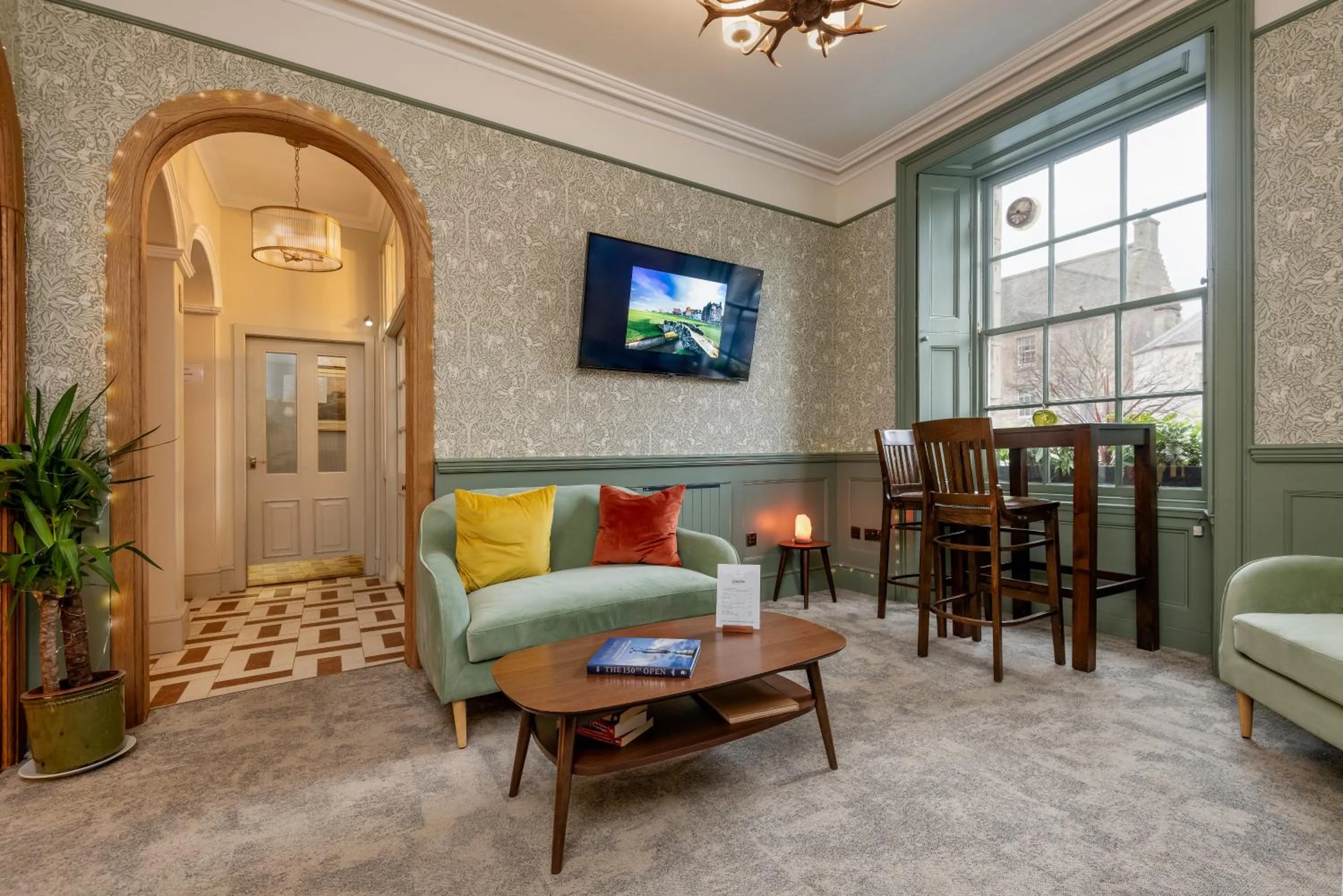 Lobby or reception in The Albany St Andrews