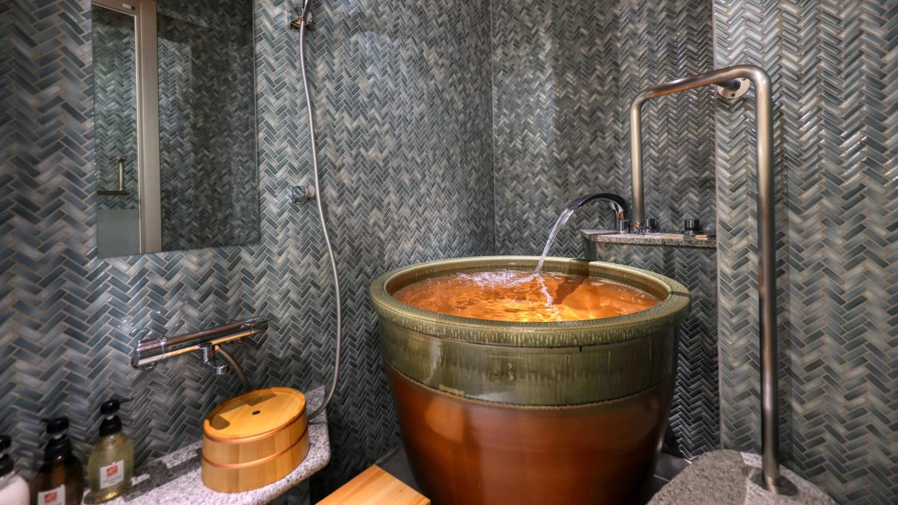 Bathroom in Honjin Hiranoya Annex