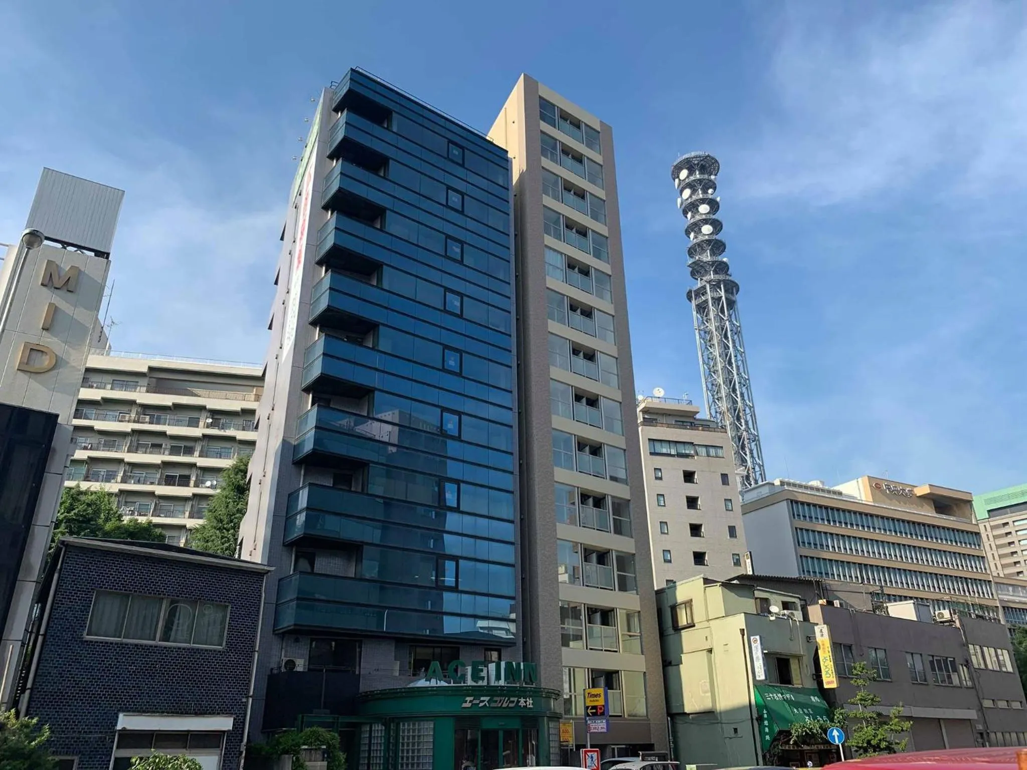 Property building in Ace Inn Shinjuku