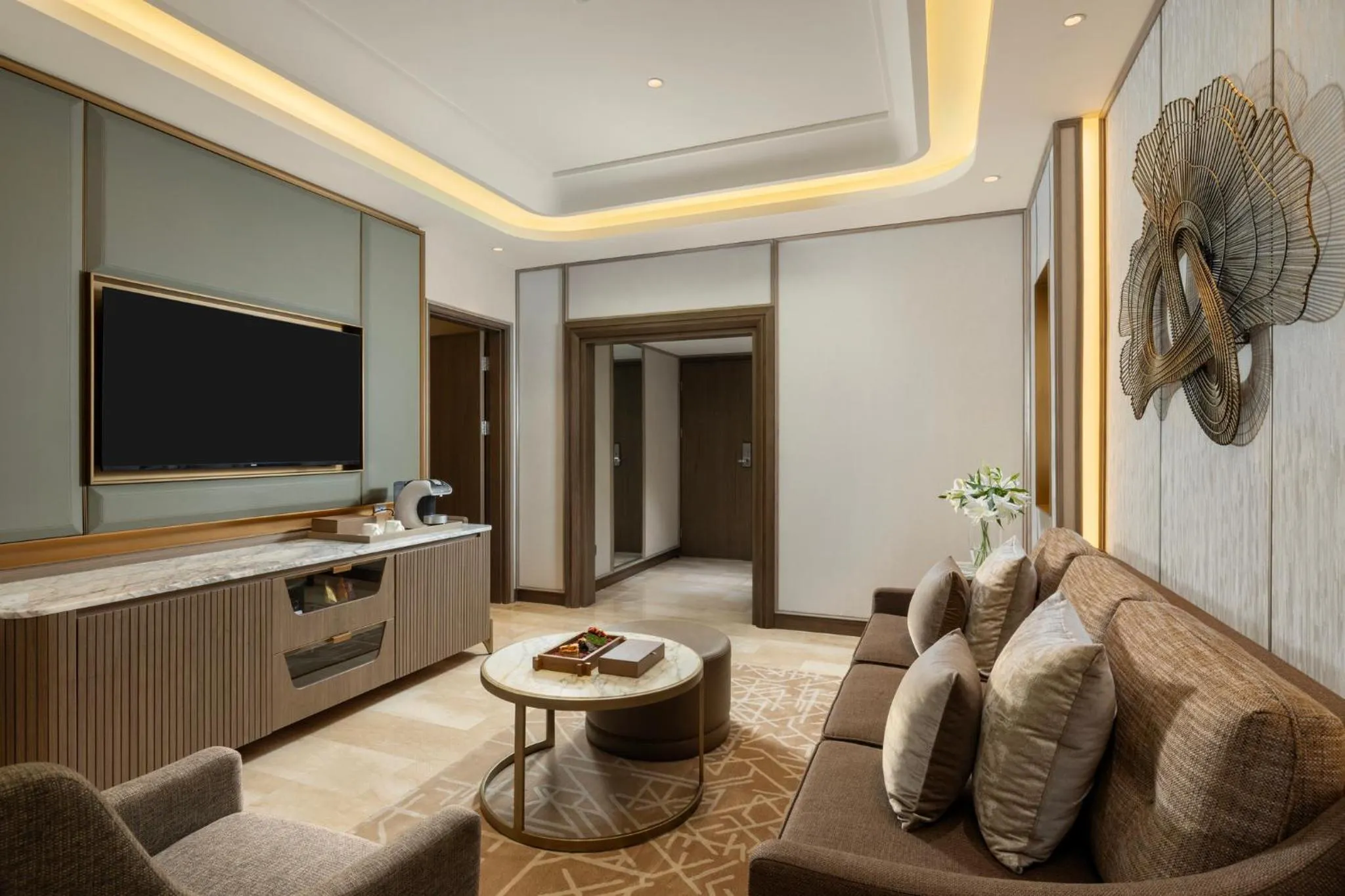 Living room in Royal Ambarrukmo Yogyakarta