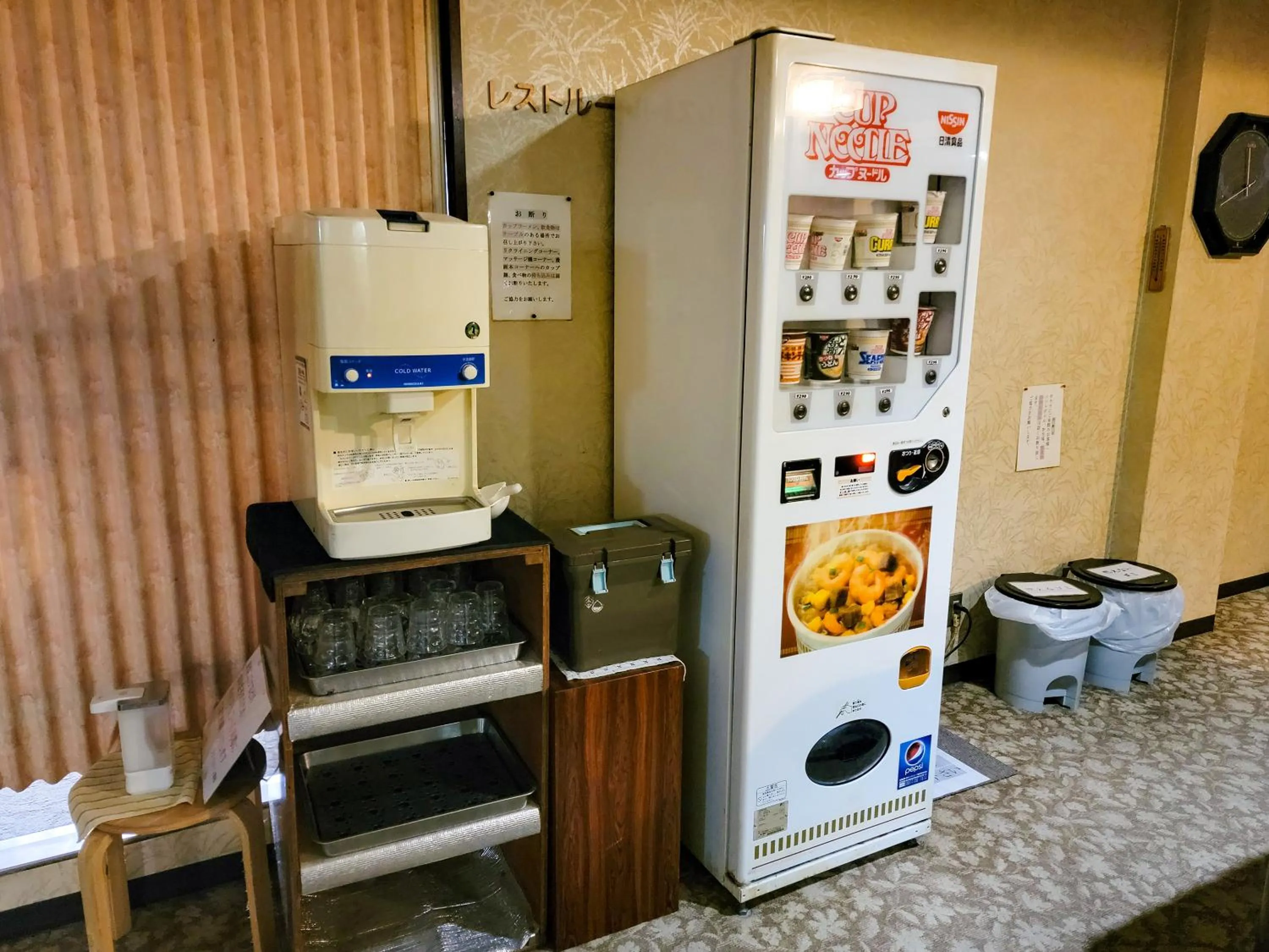 vending machine in First Inn Takamatsu